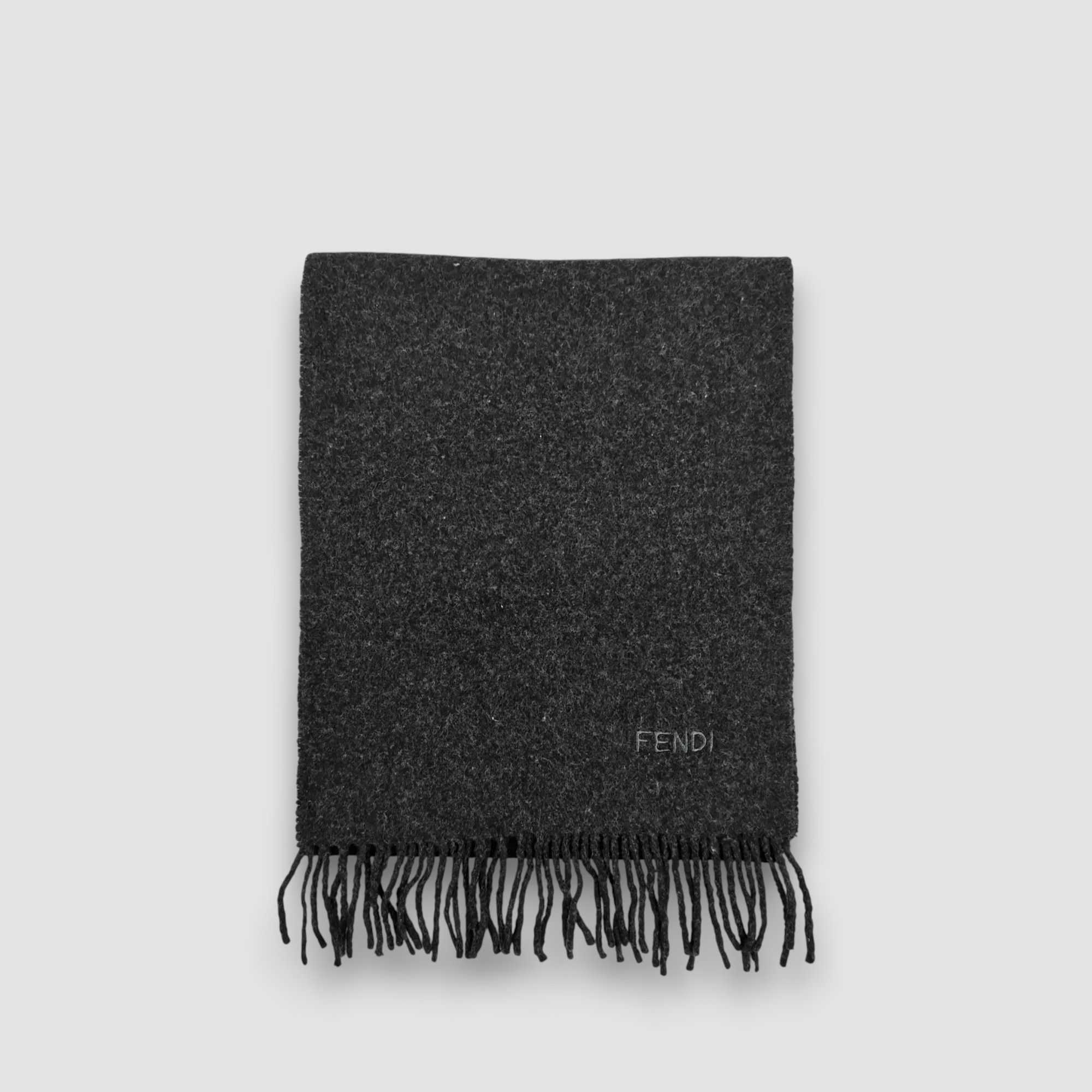 Fendi Vintage FENDI Scarf Wool Cashmere Scarves. Size ONE SIZE - 2 Thumbnail