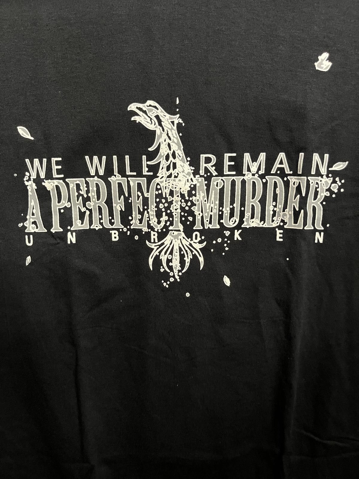 Designer Unbroken Band Tee - Album We Will Remain a Perfect Murder Size US XL / EU 56 / 4 - 3 Thumbnail