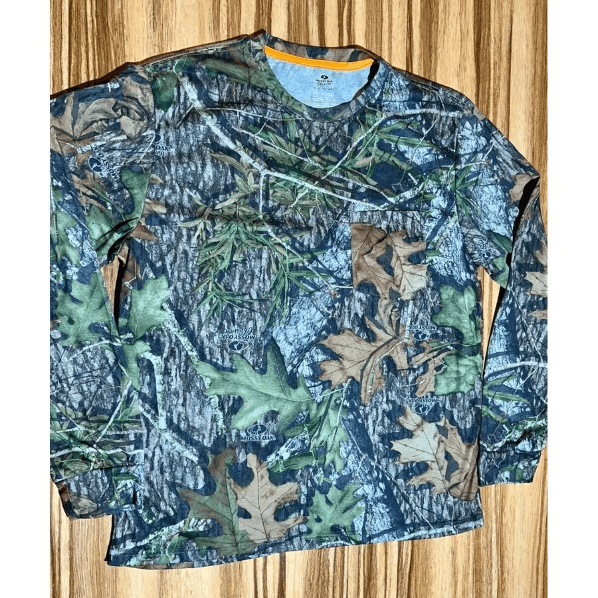Mossy Oaks Mossy Oak Obsession Camo Long Sleeve Pocket Shirt Size L Size US L / EU 52-54 / 3 - 5 Thumbnail