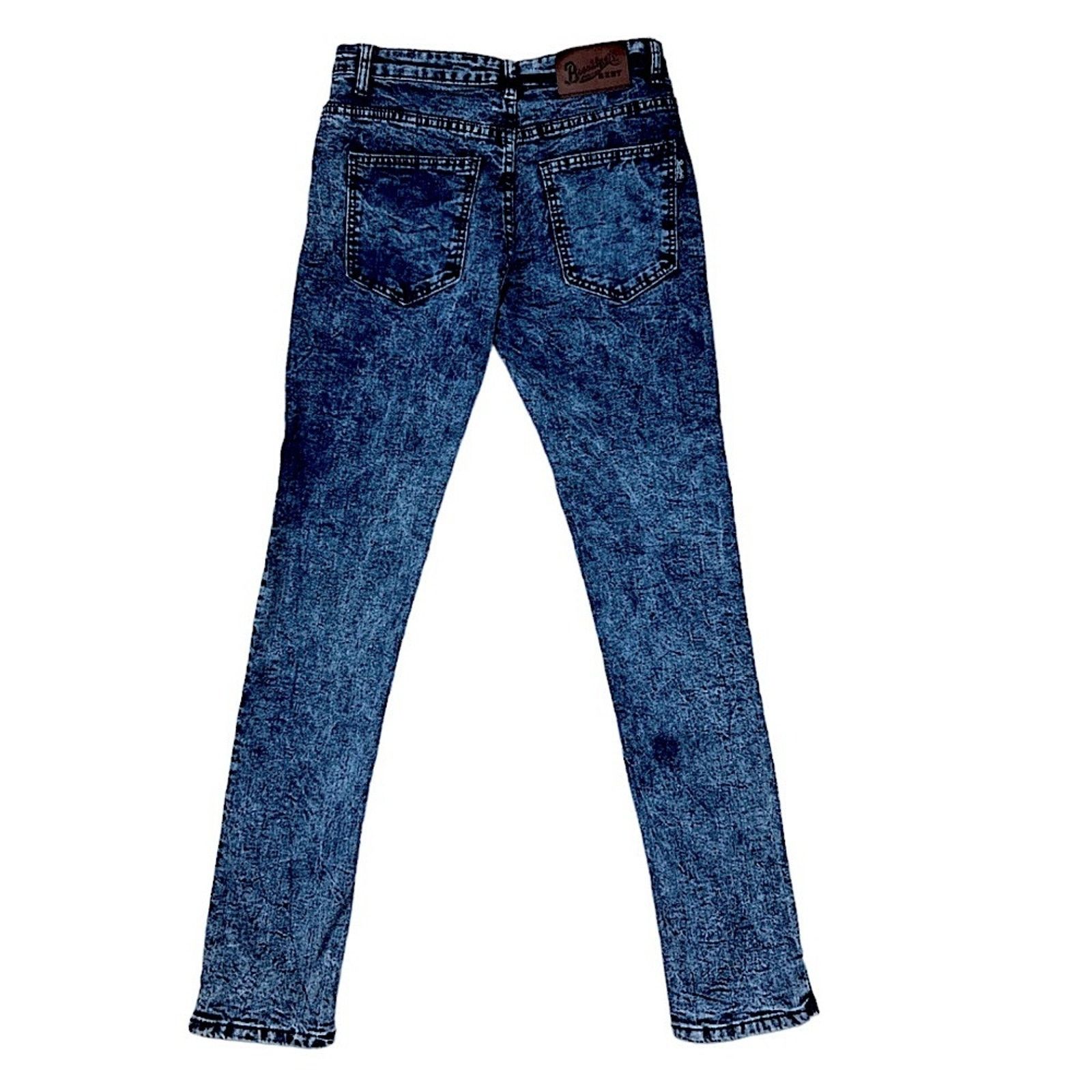 NBDN Nobrandedon Brooklyn's Best Stretch Blue Jeans | Size 29 Size US 29 - 2 Thumbnail