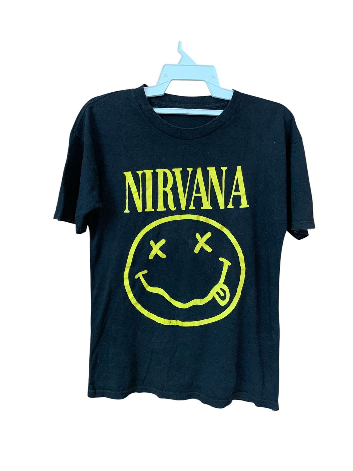 Other Vintage nirvana smile face shirt ( Altered ) Size US S / EU 44-46 / 1 - 1 Thumbnail