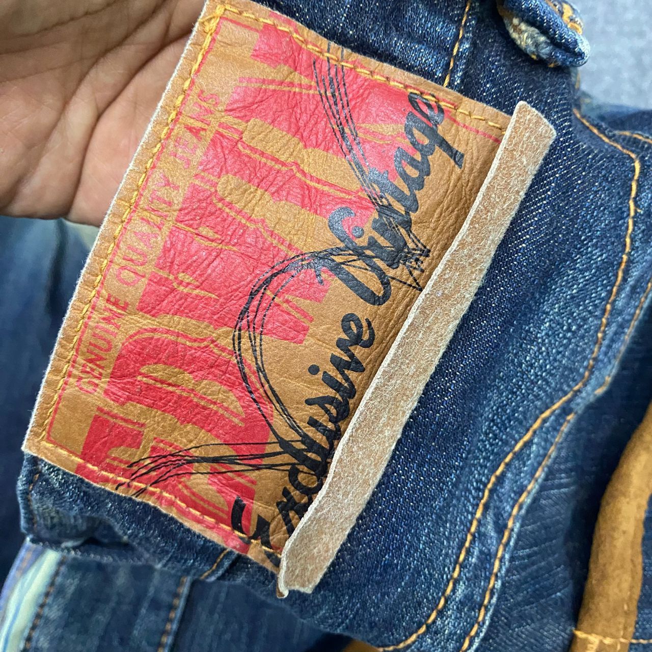 If Six Was Nine 💥 Need Gone💥 Edwin Exclusive Vintage Distressed Denim Size US 32 / EU 48 - 17 Thumbnail