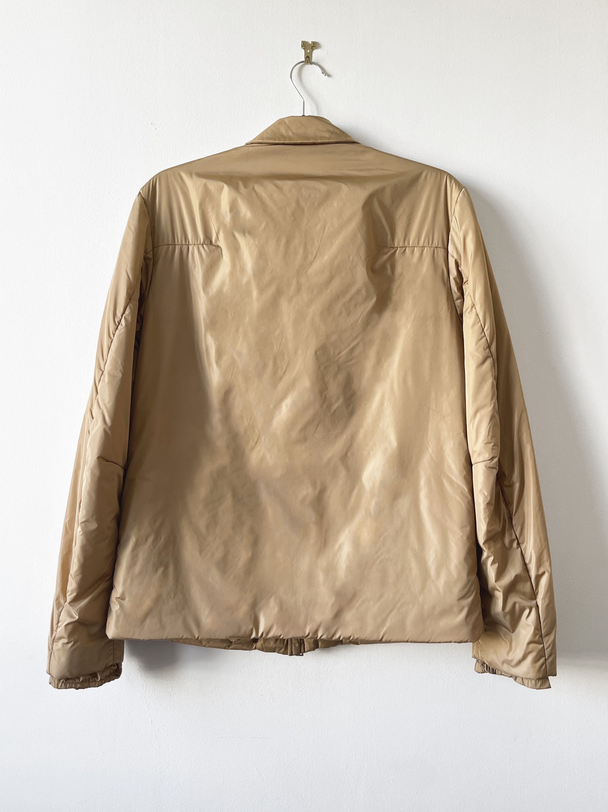 Prada Prada SGV292 beige padded nylon jacket Size US S / EU 44-46 / 1 - 2 Thumbnail