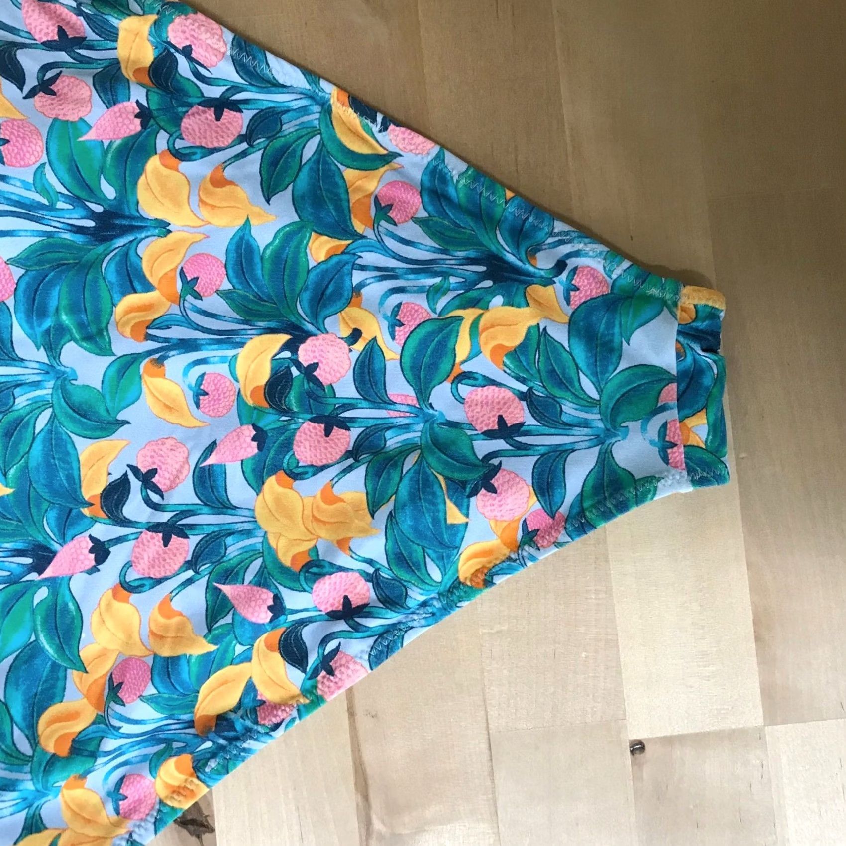 Diane von Furstenberg Diane von Furstenberg x Onia Tropical Bikini Blue Green Size 32" / US 10 / IT 46 - 4 Thumbnail