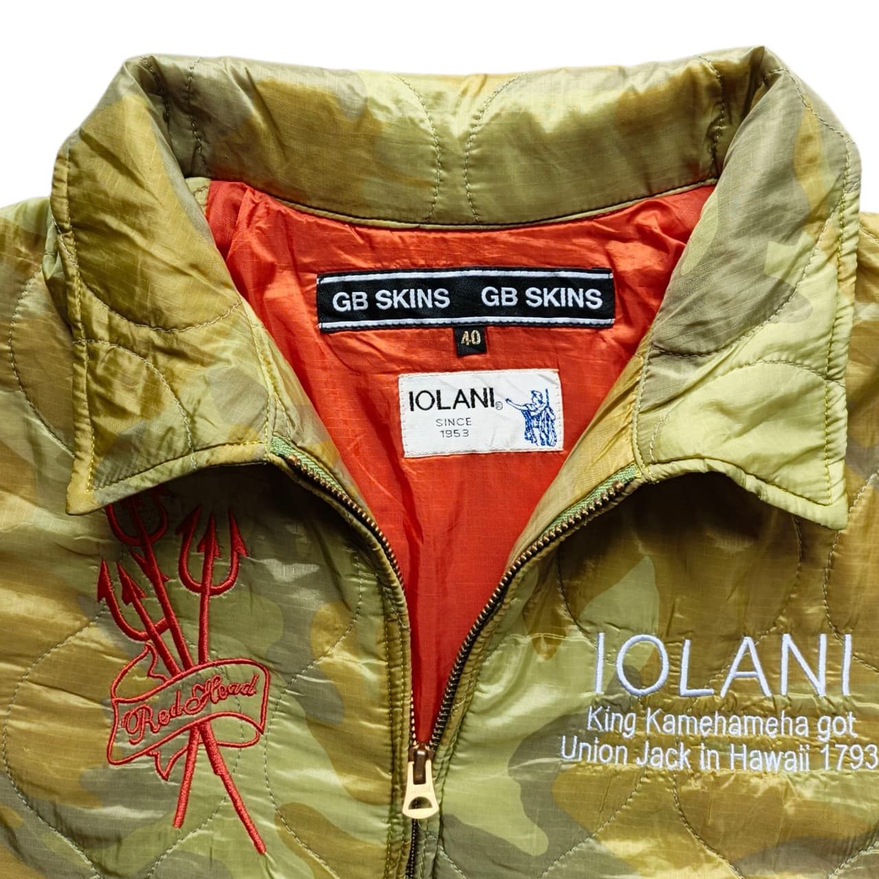 IOLANI Iolani x GB SKINS Souvenir Quilted Jacket Size US L / EU 52-54 / 3 - 5 Thumbnail