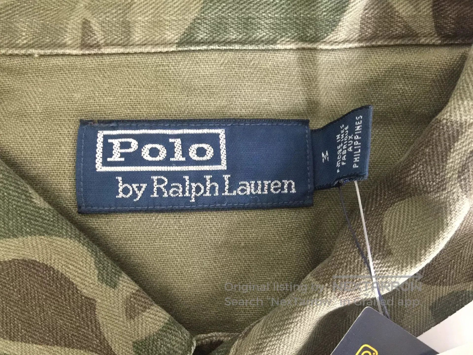 Polo Ralph Lauren Ralph Lauren Vintage Camo Men's Jacket. Size US M / EU 48-50 / 2 - 5 Thumbnail