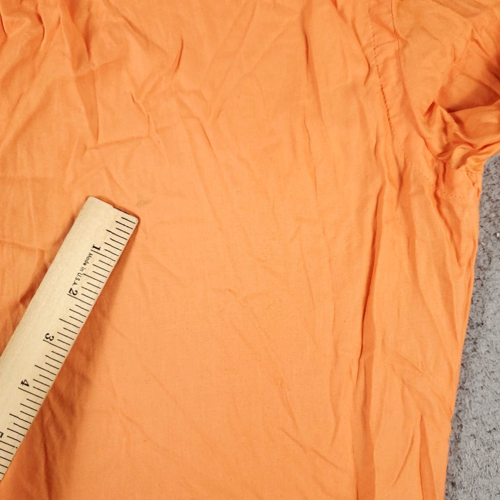 Ralph Lauren Ralph Lauren Button-Up Shirt Mens Small Orange Long Sleeve Collared Casual Preppy Size US S / EU 44-46 / 1 - 7 Thumbnail