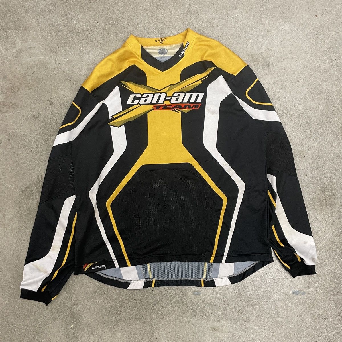 Vintage Moto racing jersey can am 90s y2k Fox