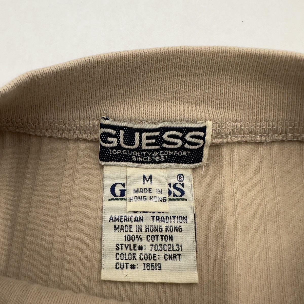Guess × Vintage Vintage Guess long sleeve shirt Size US M / EU 48-50 / 2 - 4 Thumbnail