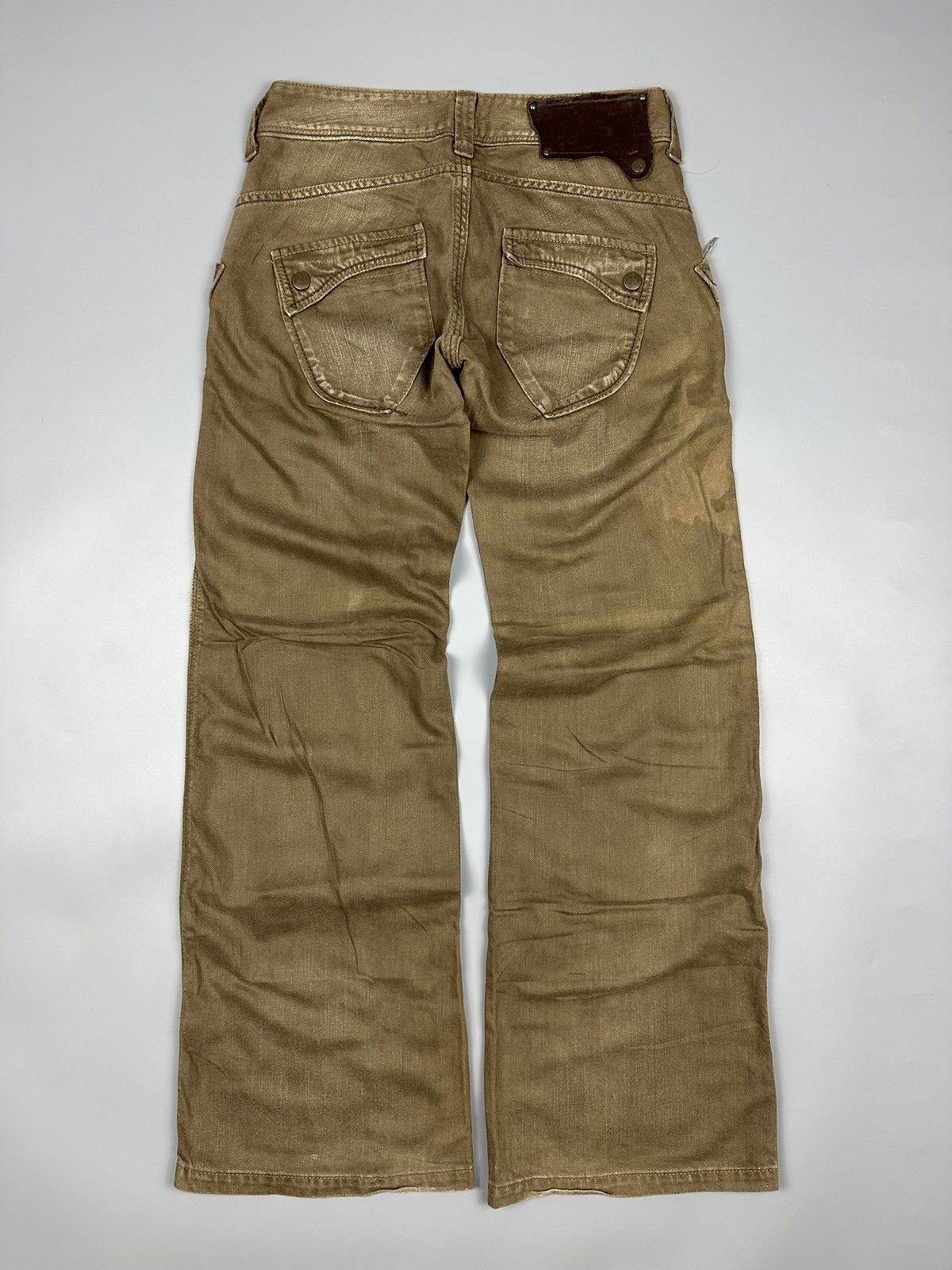 If Six Was Nine × Le Grande Bleu (L.G.B.) Vintage Japanese Queen’s Low Flare Jeans Size US 30 / EU 46 - 2 Thumbnail