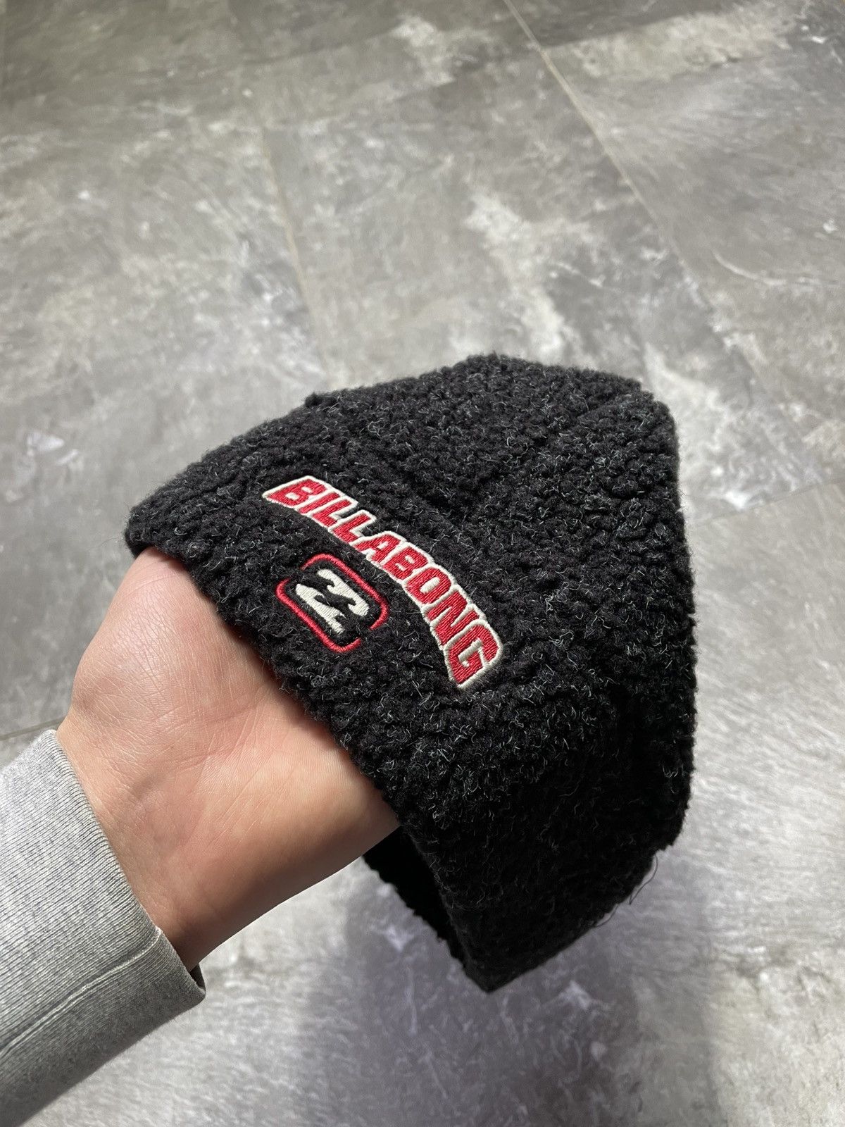 Billabong Vintage Y2k Billabong Sherpa Trapper Hat Fleece Skate Gorp Size ONE SIZE - 2 Thumbnail