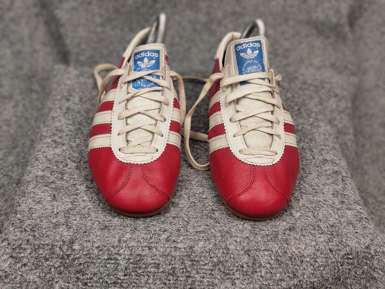 Adidas Adidas Hobby Vintage Sneakers 70's Austria Leather Trainers Size US 5 / EU 37 - 11 Thumbnail