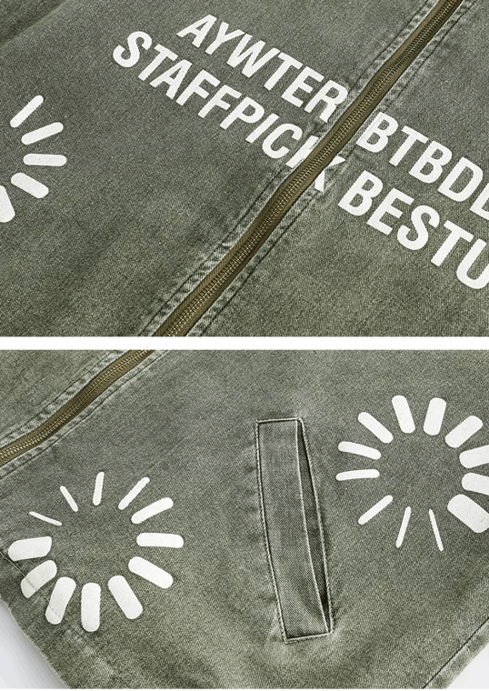 Japanese Brand × Vintage "Sun Flower-L" Cotton Denim Size US L / EU 52-54 / 3 - 4 Thumbnail