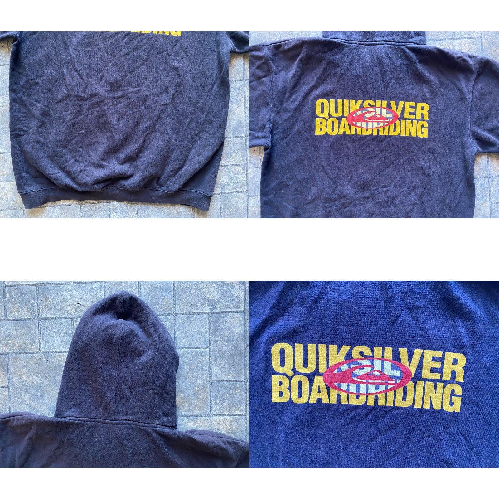 Quiksilver VINTAGE Quiksilver Hoodie Men M Pullover See Photos Pullover Mens M Quiksilver Hoodie 90s/2000s Style, Vintage Mens Size US M / EU 48-50 / 2 - 10 Thumbnail