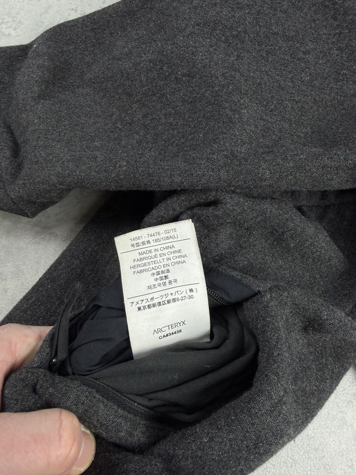 Arc'teryx Arc’teryx Diplomat Wool Blend Zip Jacket Insulated Size L Size US L / EU 52-54 / 3 - 15 Thumbnail
