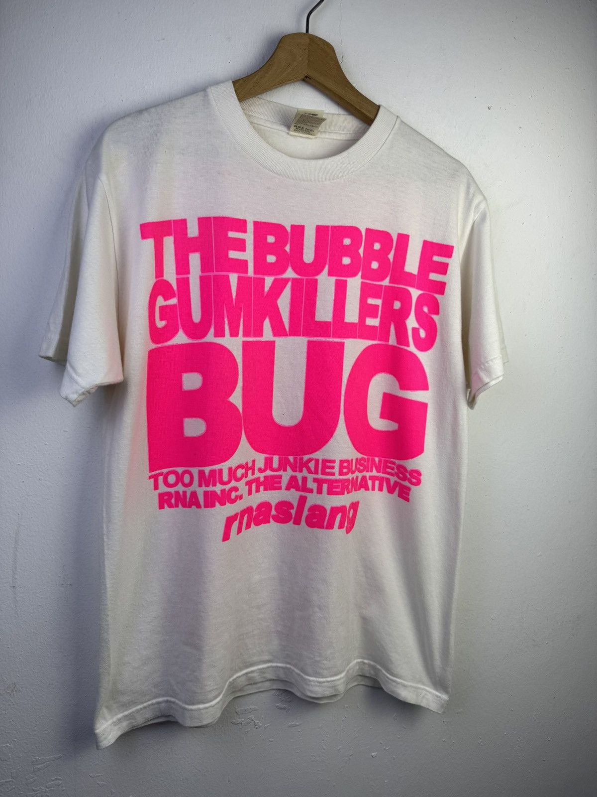 Japanese Brand vintage RNA Inc. The Bubble Gum Killer Bug Anarchic T-shirt Size US M / EU 48-50 / 2 - 2 Thumbnail