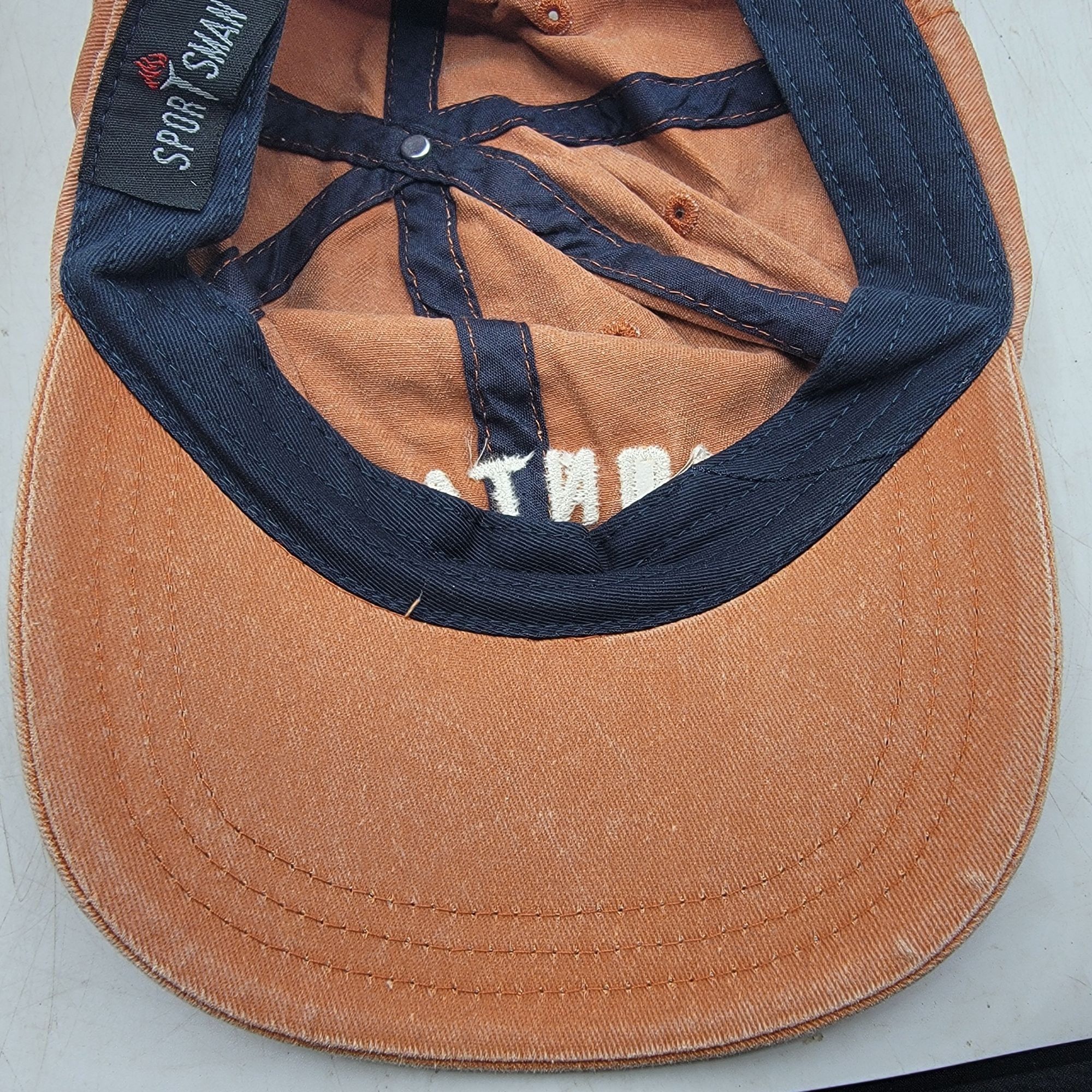 Other Montana Sportsman Adults Burnt Orange Baseball Hat Cap Adjus Size ONE SIZE - 8 Thumbnail
