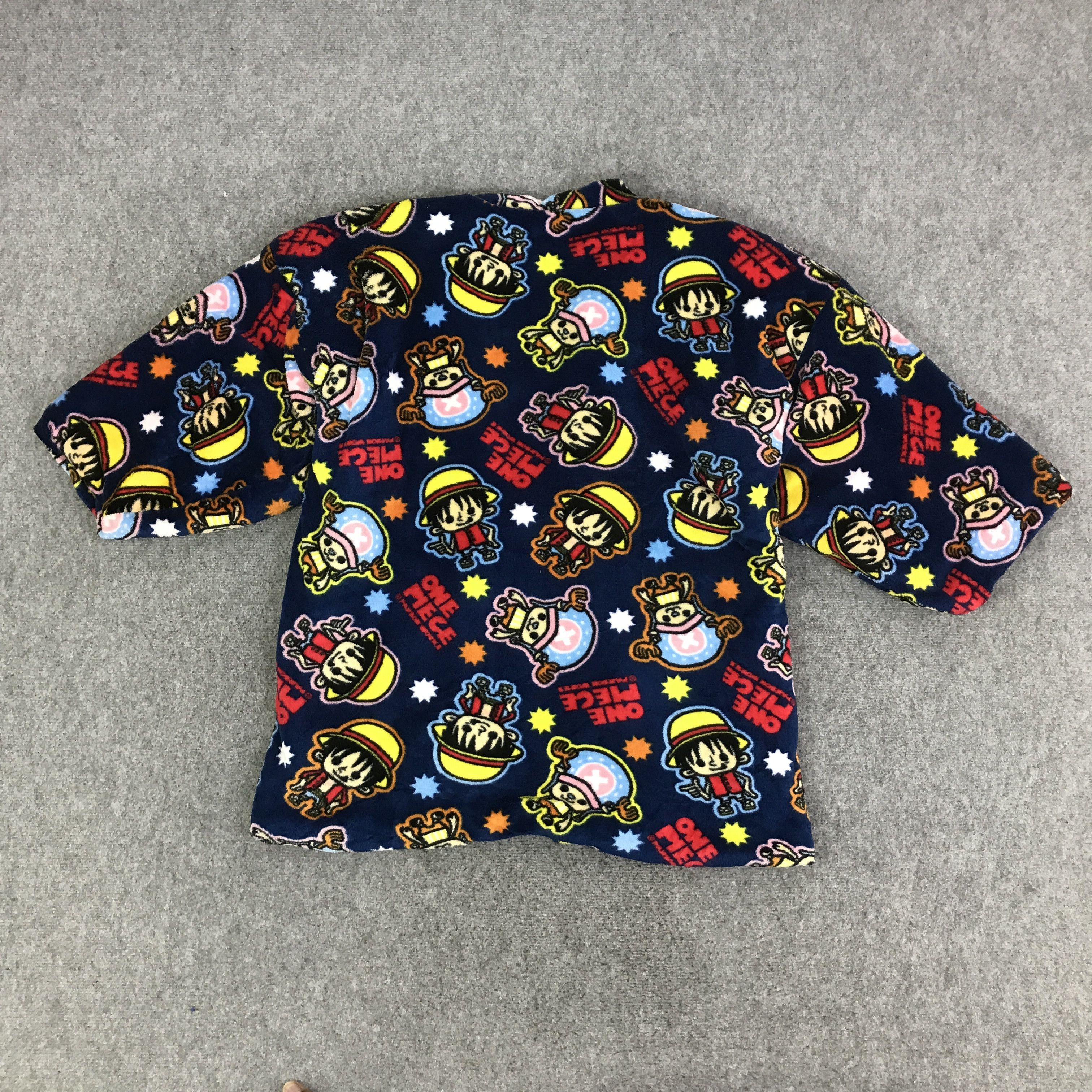 One Piece VTG ONE PIECE KIMONO CARTOON JACKET K94B2 Size US L / EU 52-54 / 3 - 3 Thumbnail