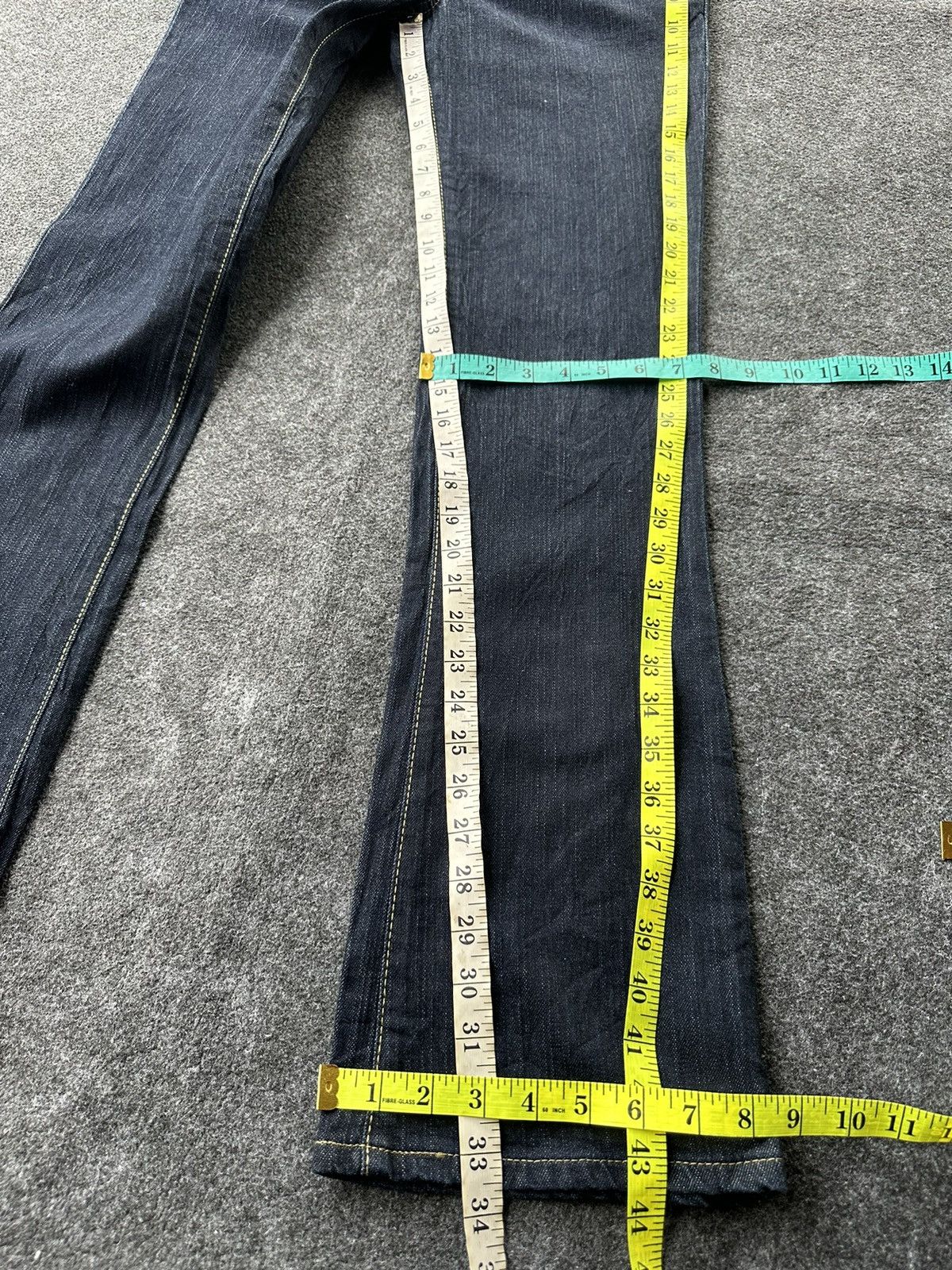 Edwin Y2k Edwin Blue Trip Edgeline 503 Boot Flare W30 D244 Size US 29 - 11 Thumbnail