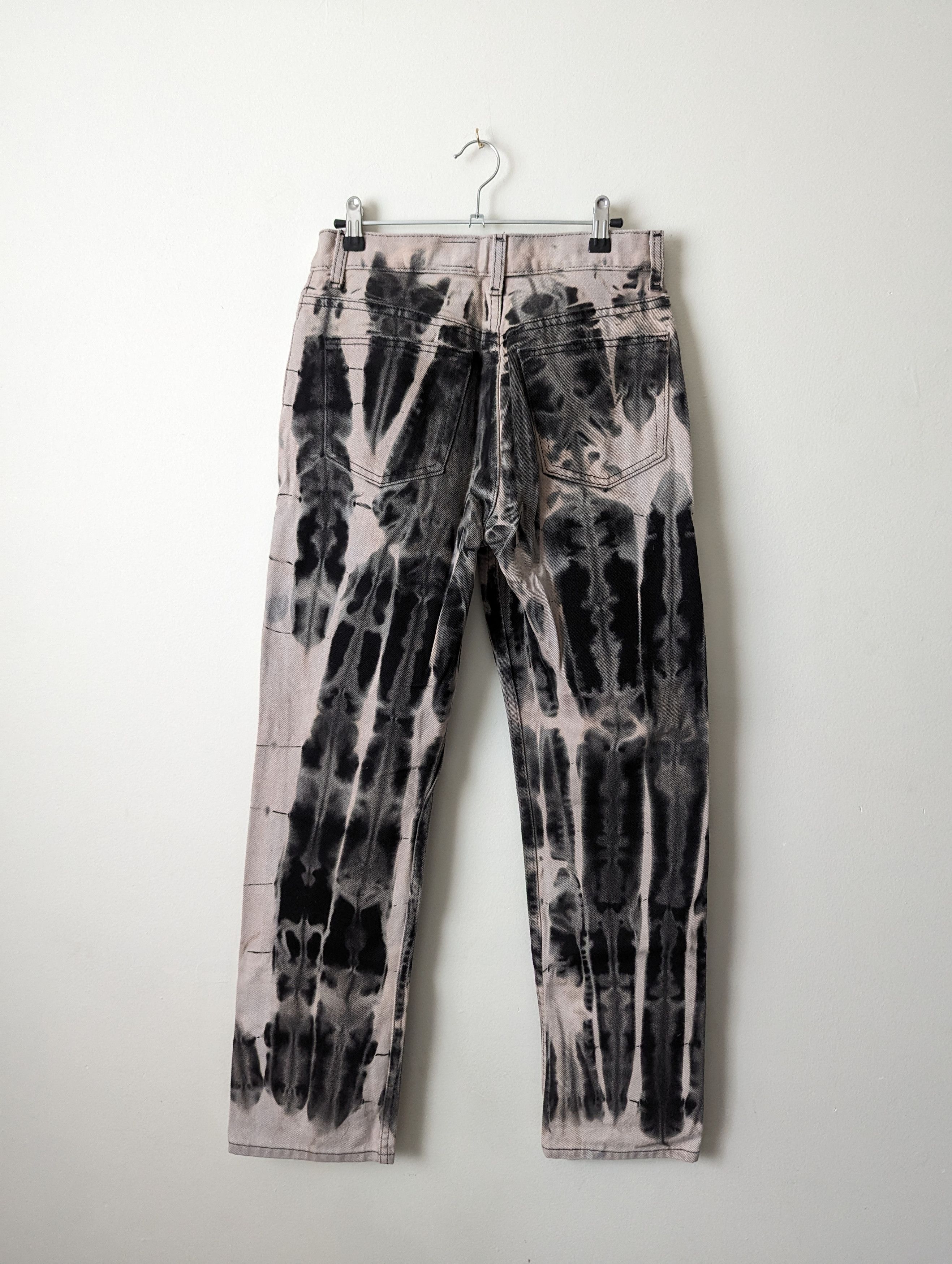 Tornado Mart Bleached X-Ray Jeans Size US 30 / EU 46 - 2 Thumbnail