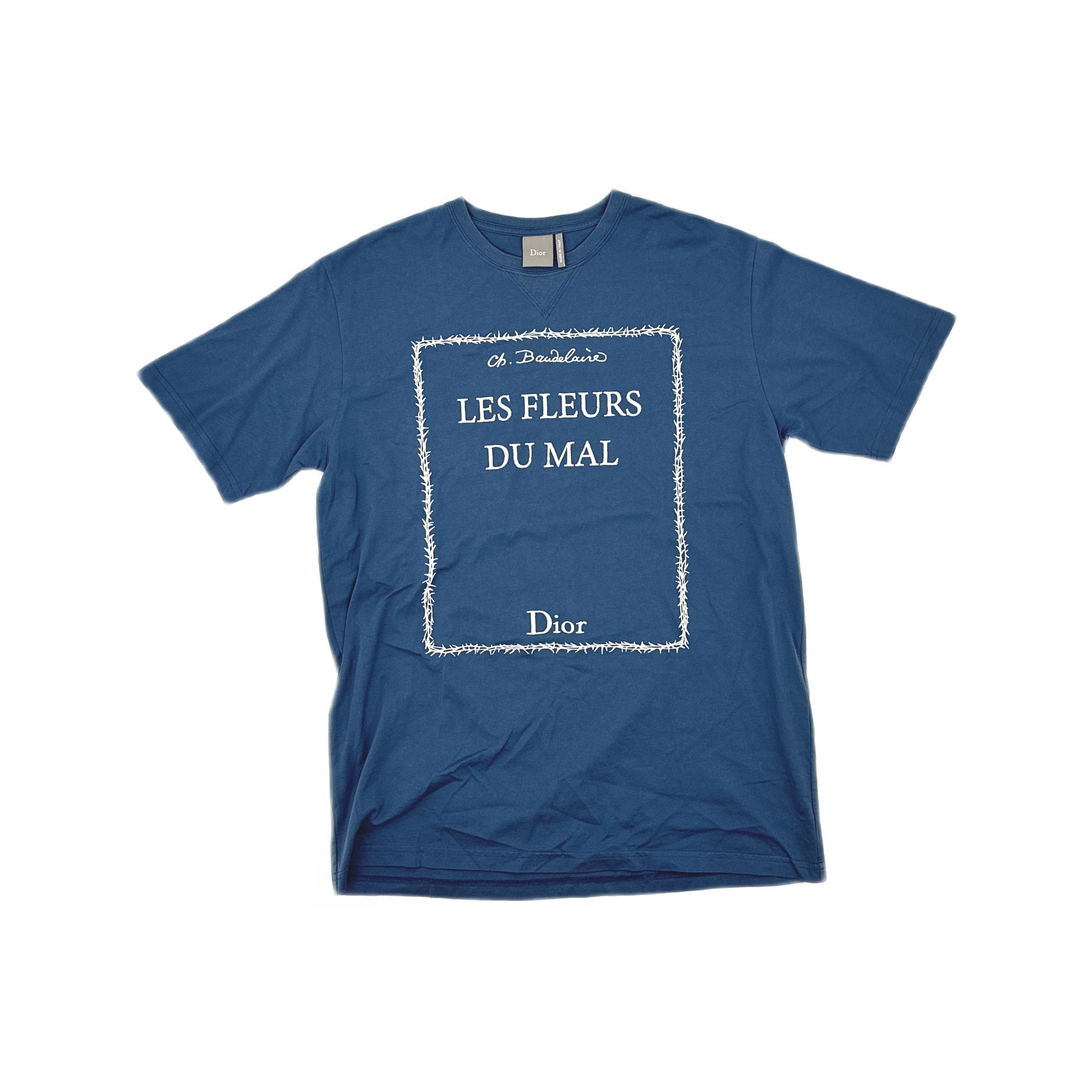 Dior Dior Les Fleurs du Mal T-Shirt Size L Size US L / EU 52-54 / 3 - 1 Thumbnail
