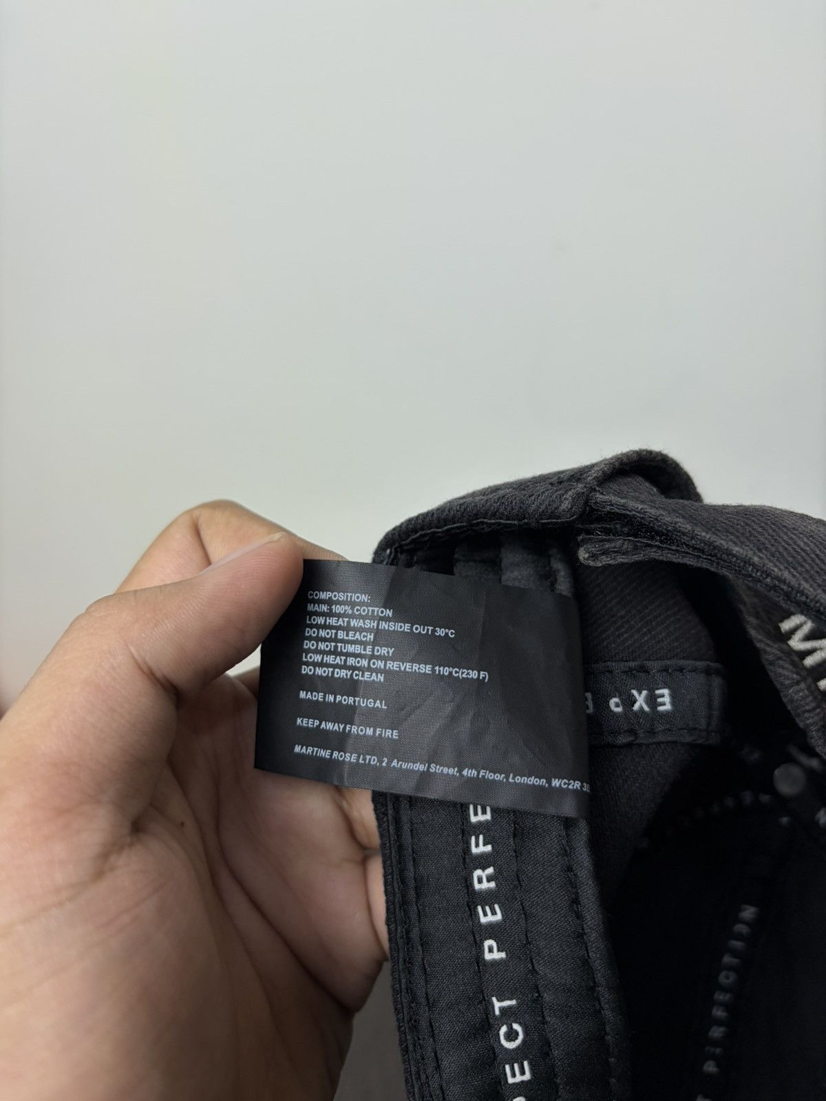 Martine Rose FREE TAX! Martine Rose Signature Washed Denim Hat Size ONE SIZE - 8 Thumbnail