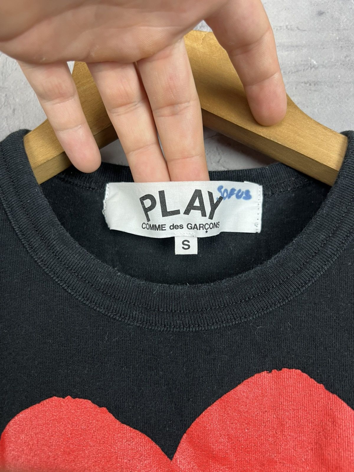 Comme des Garcons Comme des Garçons Play Big Heart T Shirt Size S Size S / US 4 / IT 40 - 9 Thumbnail