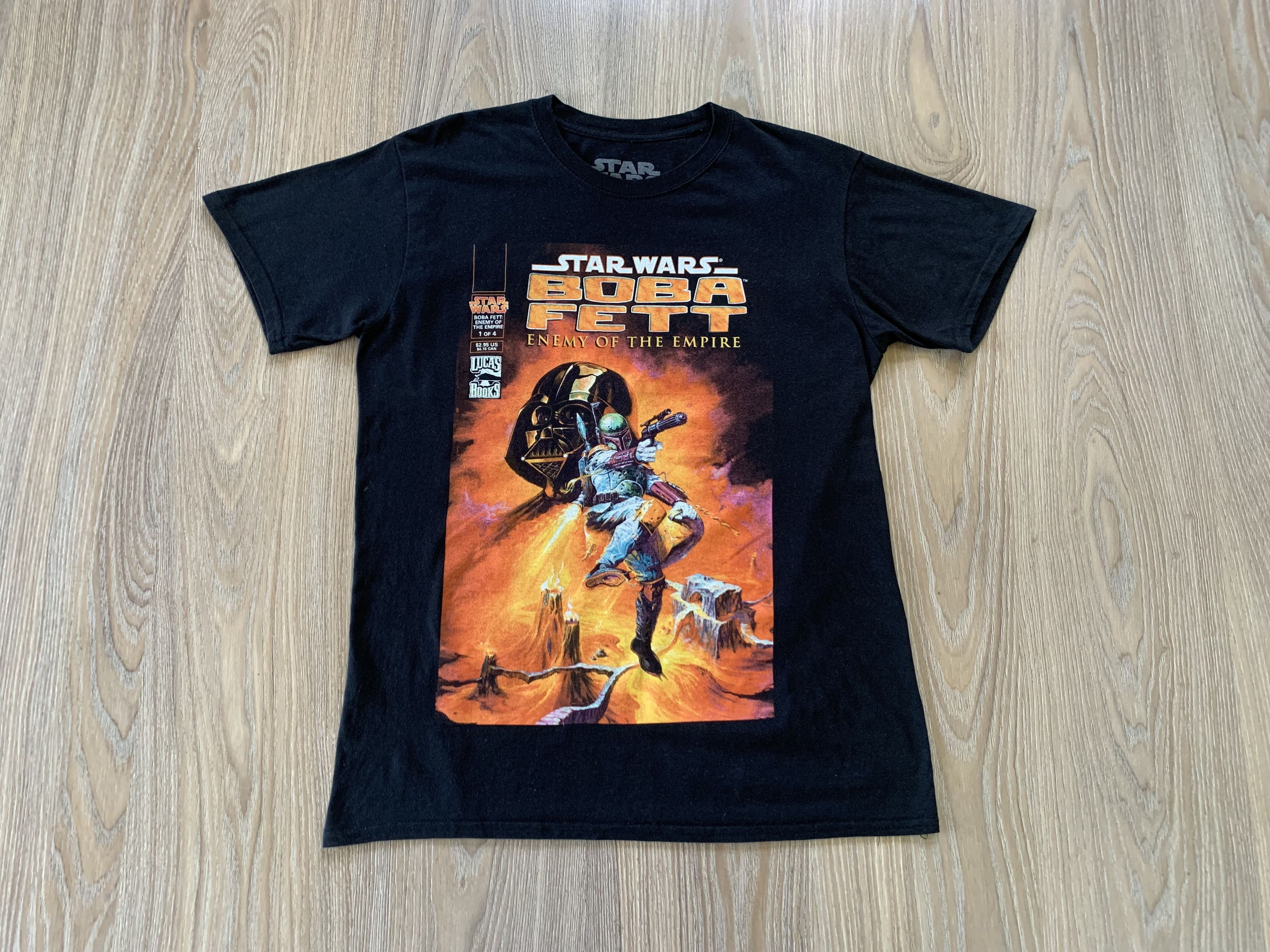 Star Wars × Vintage Vintage Star Wars Boba Fett Enemy Of The Empire T Shirt Size US XS / EU 42 / 0 - 2 Thumbnail