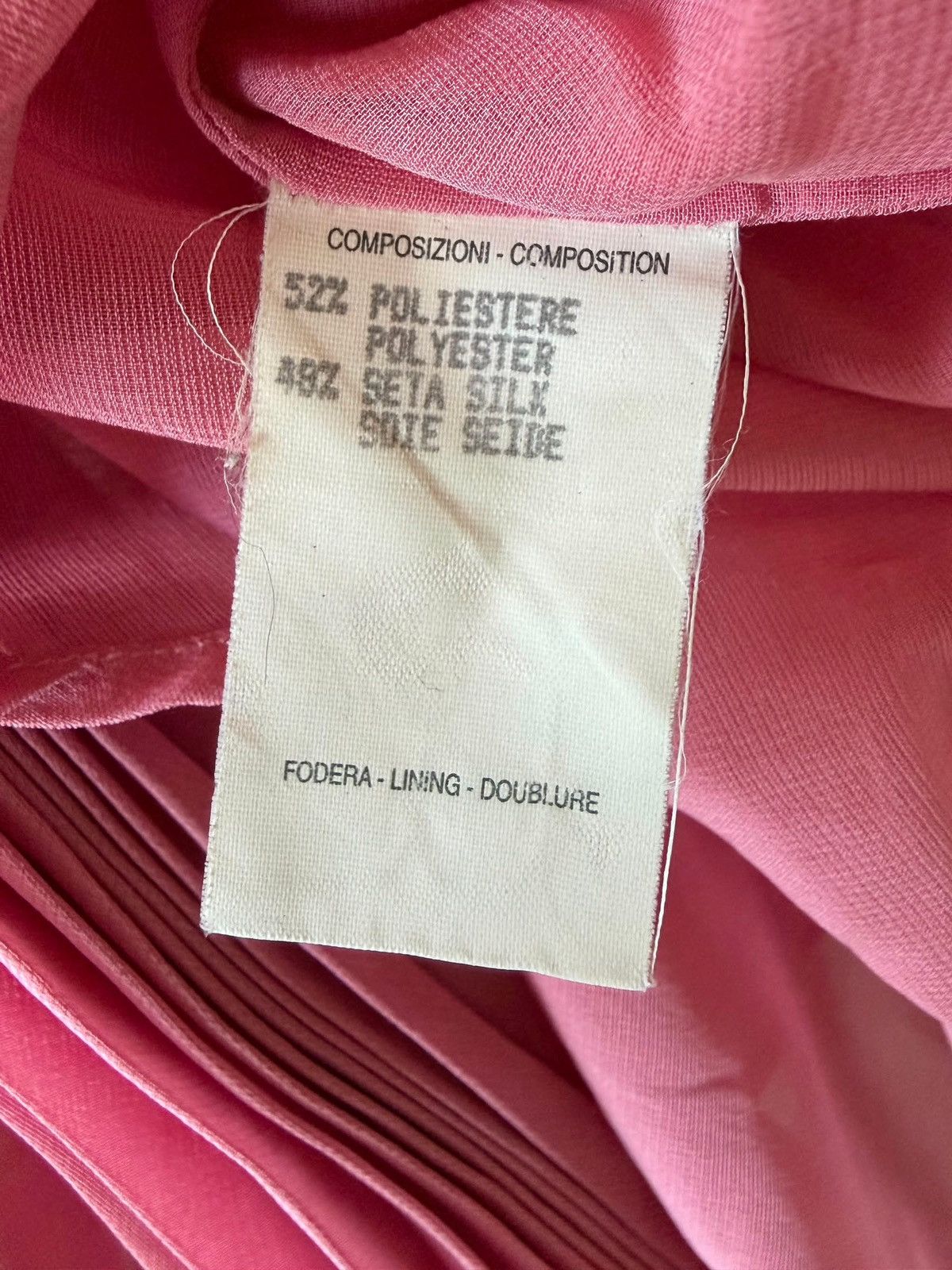Gucci Gucci by Tom Ford SS2000 Pink Ruffled Long Sleeve Size XS / US 0-2 / IT 36-38 - 8 Thumbnail