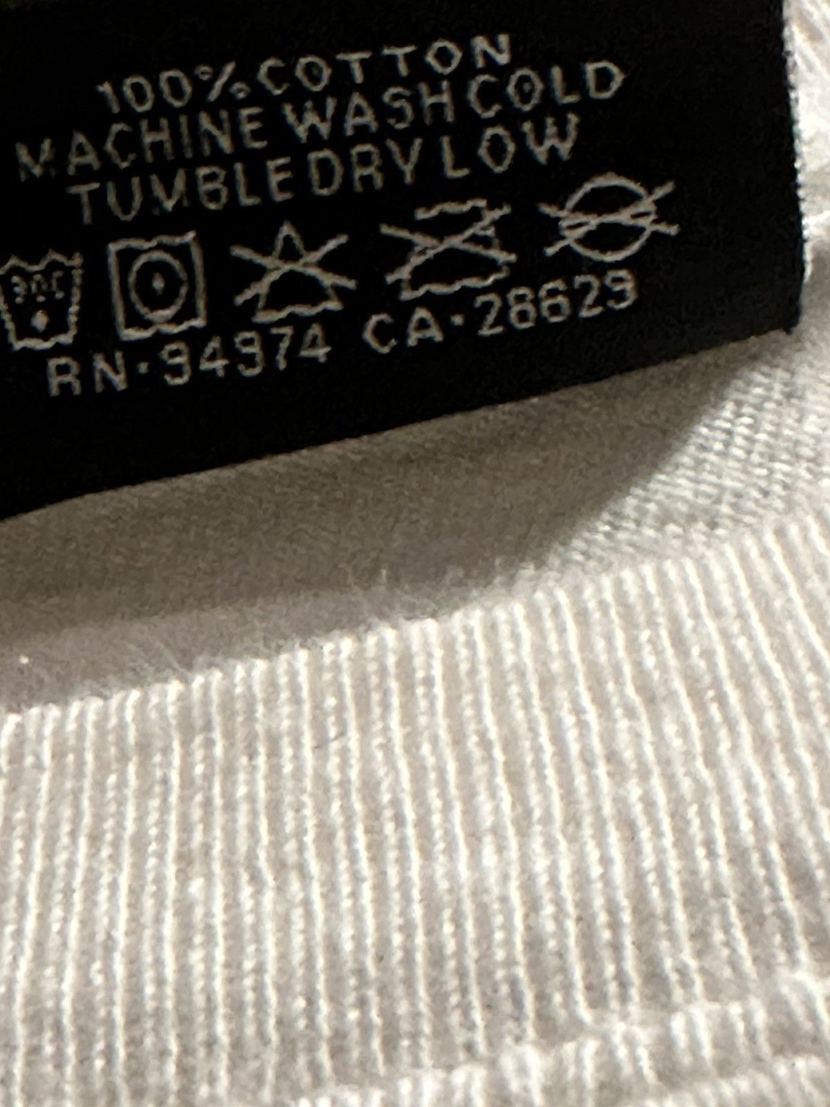 Stussy Stussy white tee Size US XL / EU 56 / 4 - 6 Thumbnail