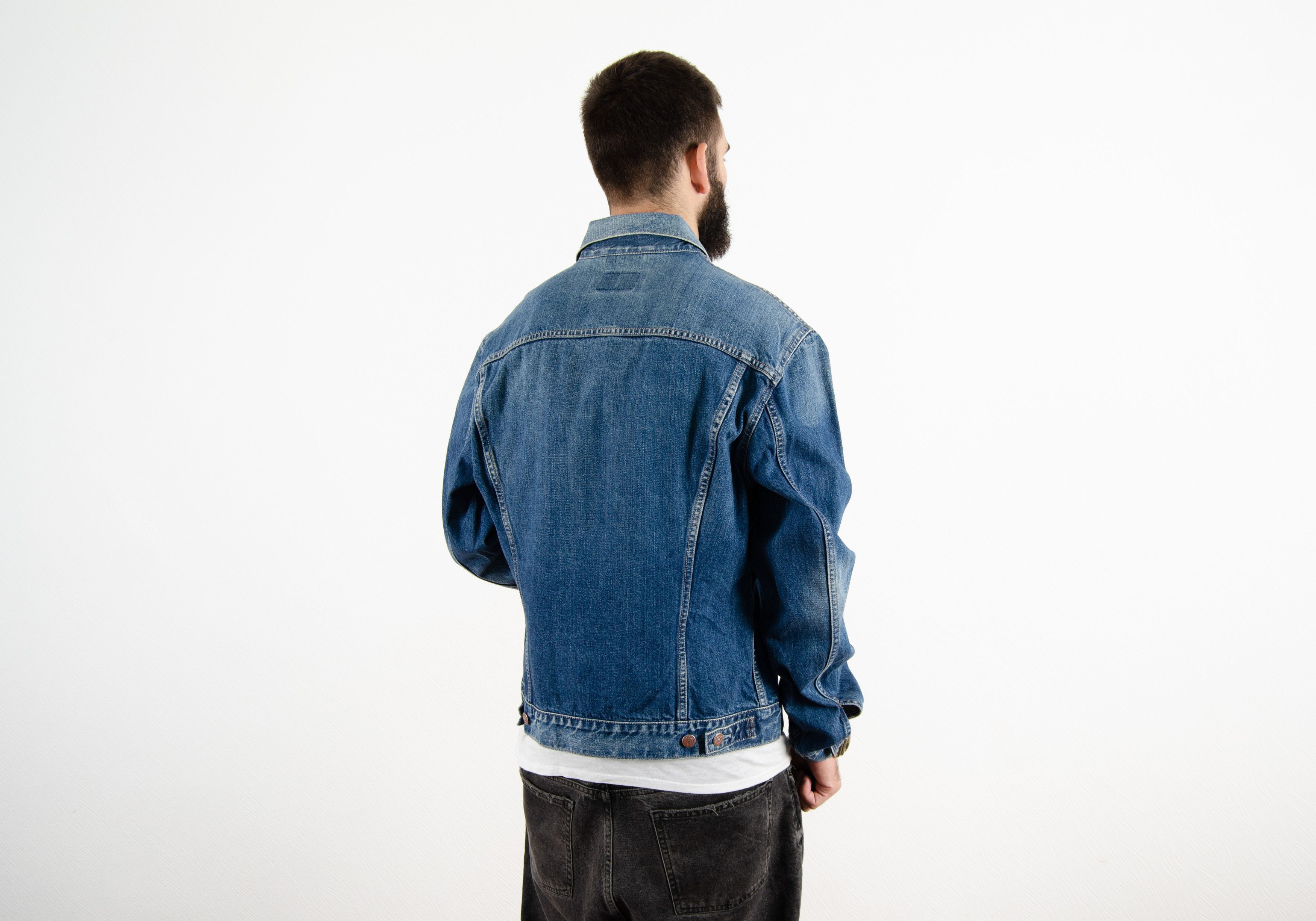 Levi's Vintage Levi's Washed Blue Denim Trucker Jeans Jacket Size US M / EU 48-50 / 2 - 3 Thumbnail