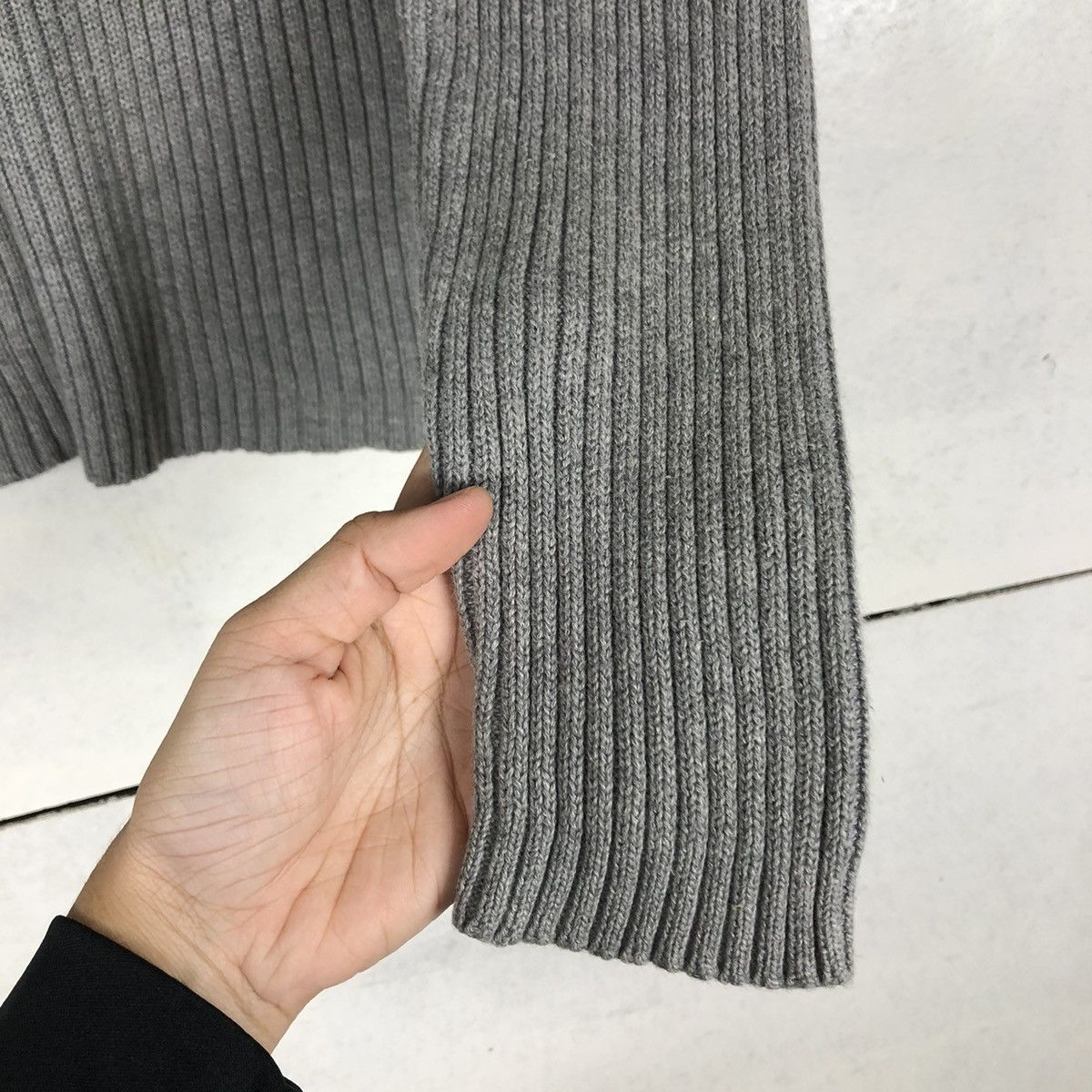 Yohji Yamamoto 🔥TURTLE NECK KNIT SWEATSHIRT Y’S YOHJI YAMAMOTO Size US M / EU 48-50 / 2 - 10 Thumbnail