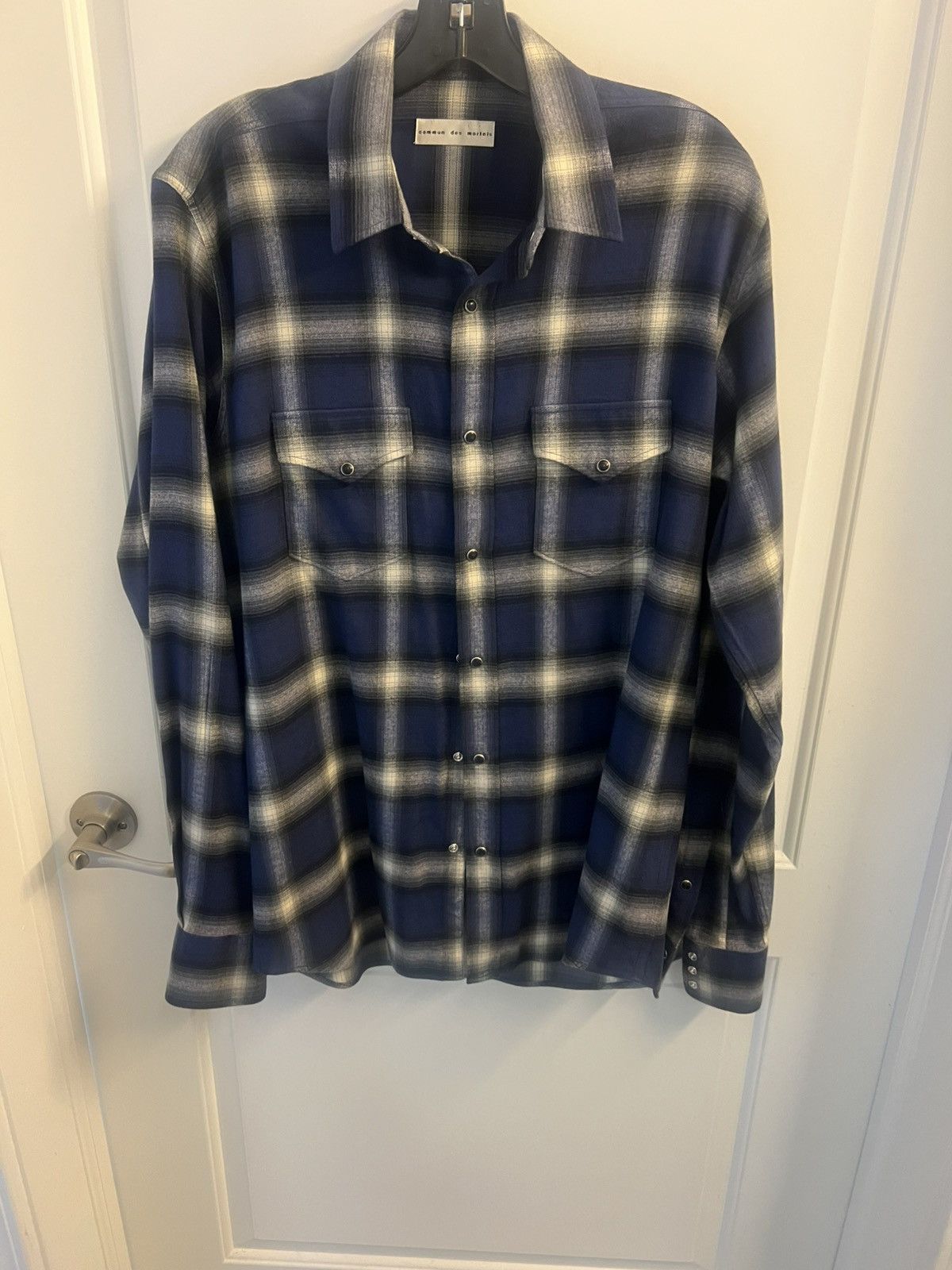 Other Blue Plaided Fannel Size US M / EU 48-50 / 2 - 1 Thumbnail