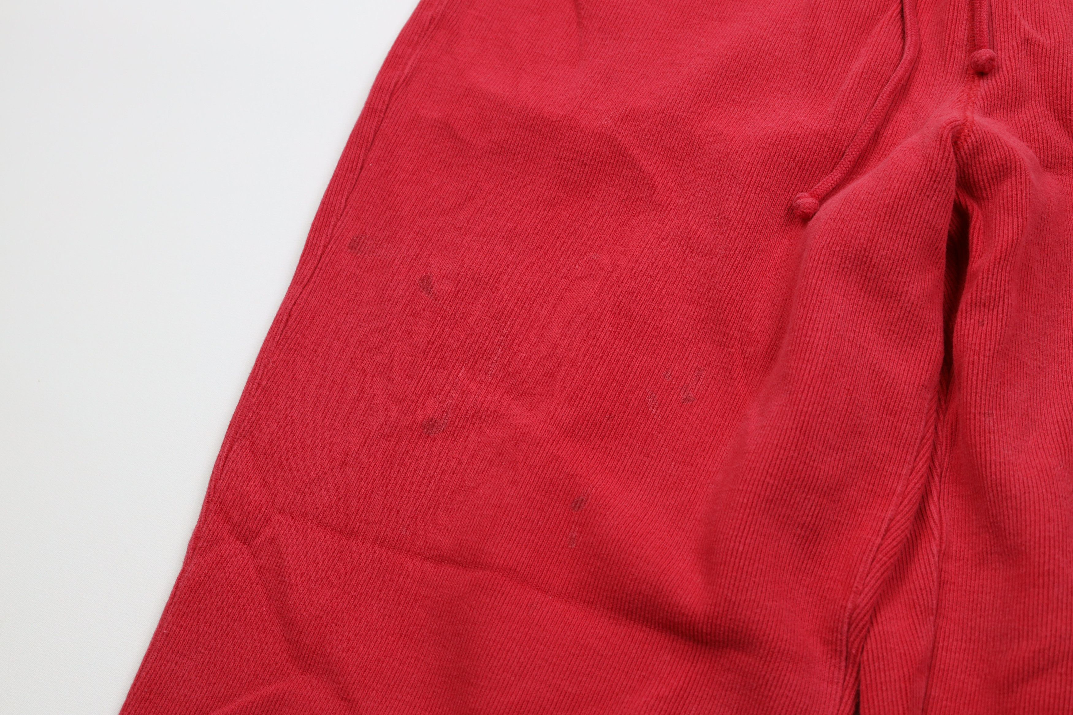 Vintage Vintage 90s Y2K Streetwear Ribbed Knit Wide Leg Pants Size 32" / US 10 / IT 46 - 7 Thumbnail