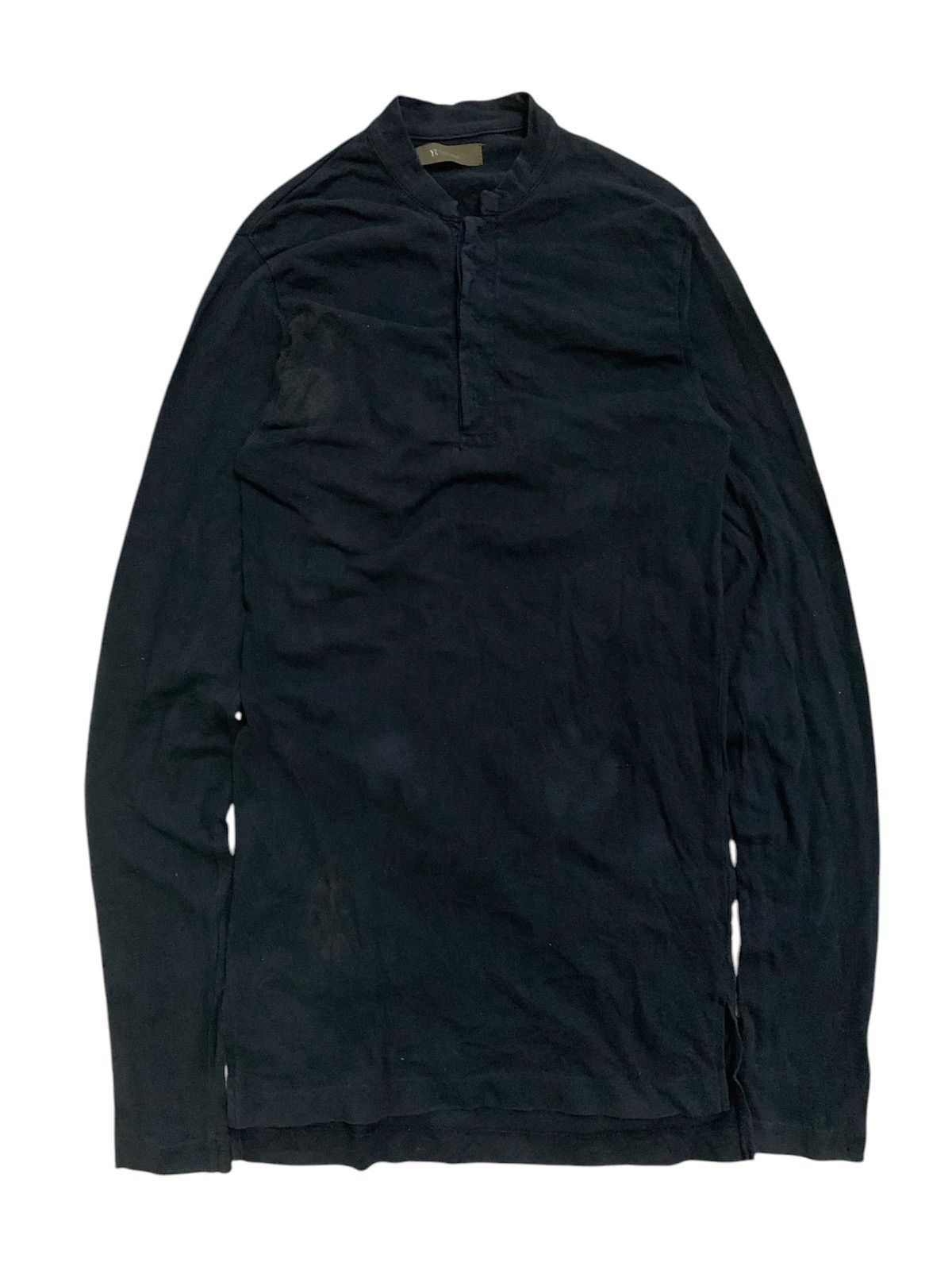Yohji Yamamoto 💥Final💥Yohji Yamamoto Ys For Men Black Shirt Size US XS / EU 42 / 0 - 1 Thumbnail
