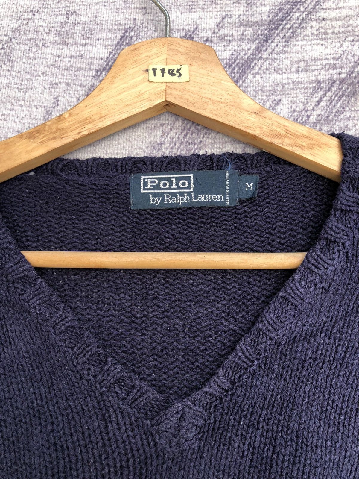 Homespun Knitwear × Polo Ralph Lauren 🔴Vintage Polo Ralph Laurent Embrodery Logo Size US L / EU 52-54 / 3 - 6 Thumbnail
