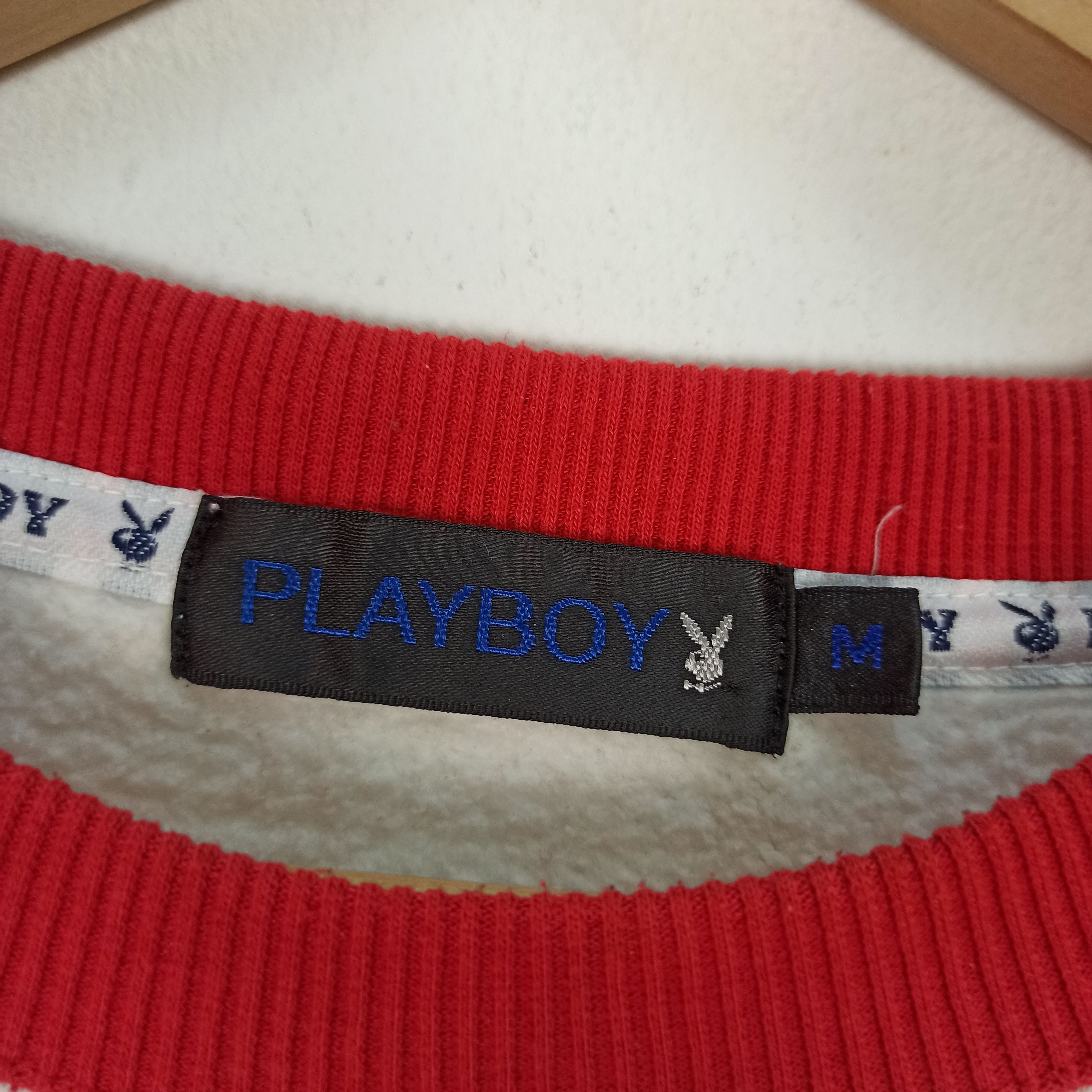 Playboy Vintage Playboy Big Logo Limited Design Crewneck Sweatshirt Size US L / EU 52-54 / 3 - 7 Thumbnail