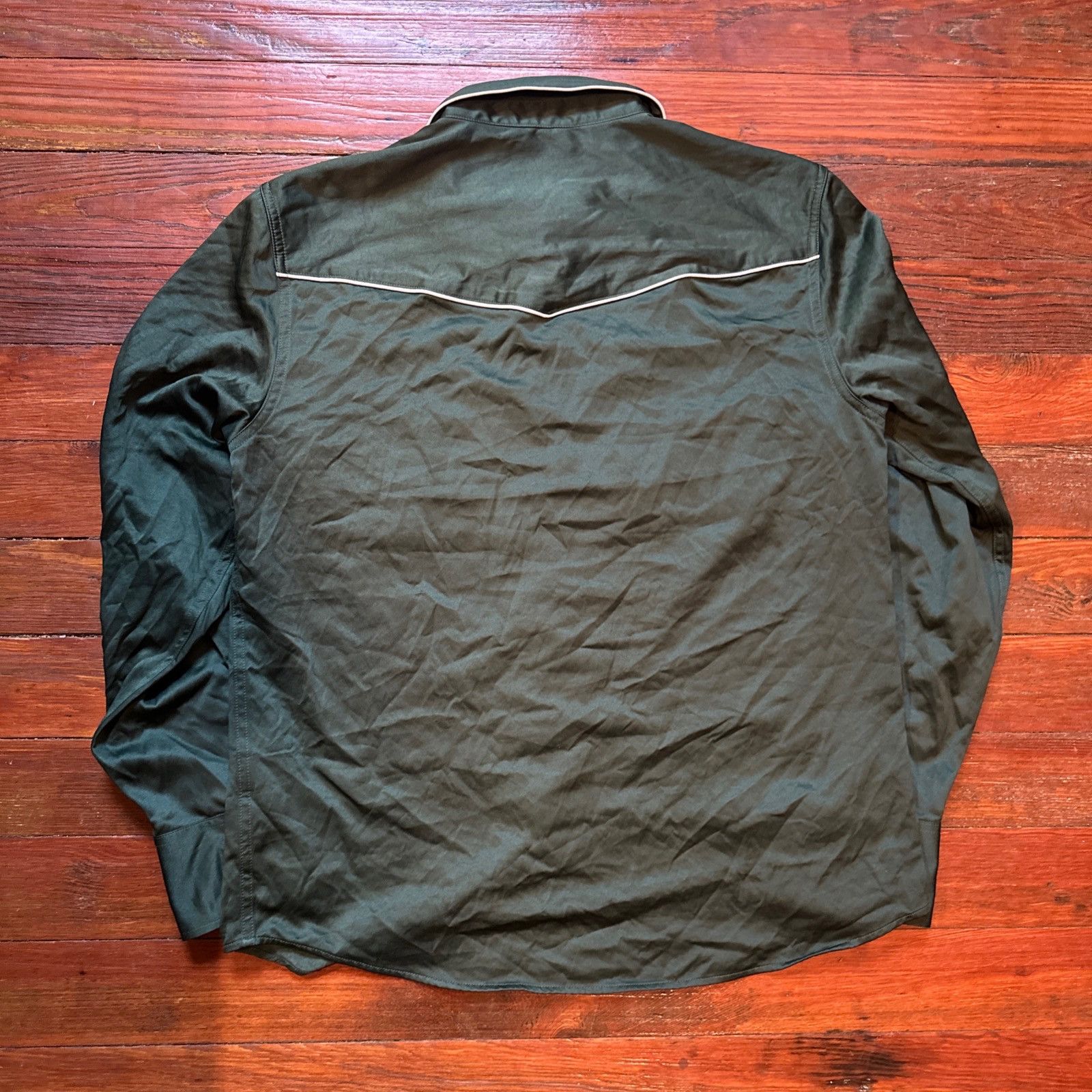 Aime Leon Dore Aime Leon Dore Western Shirt Green Size US L / EU 52-54 / 3 - 2 Thumbnail