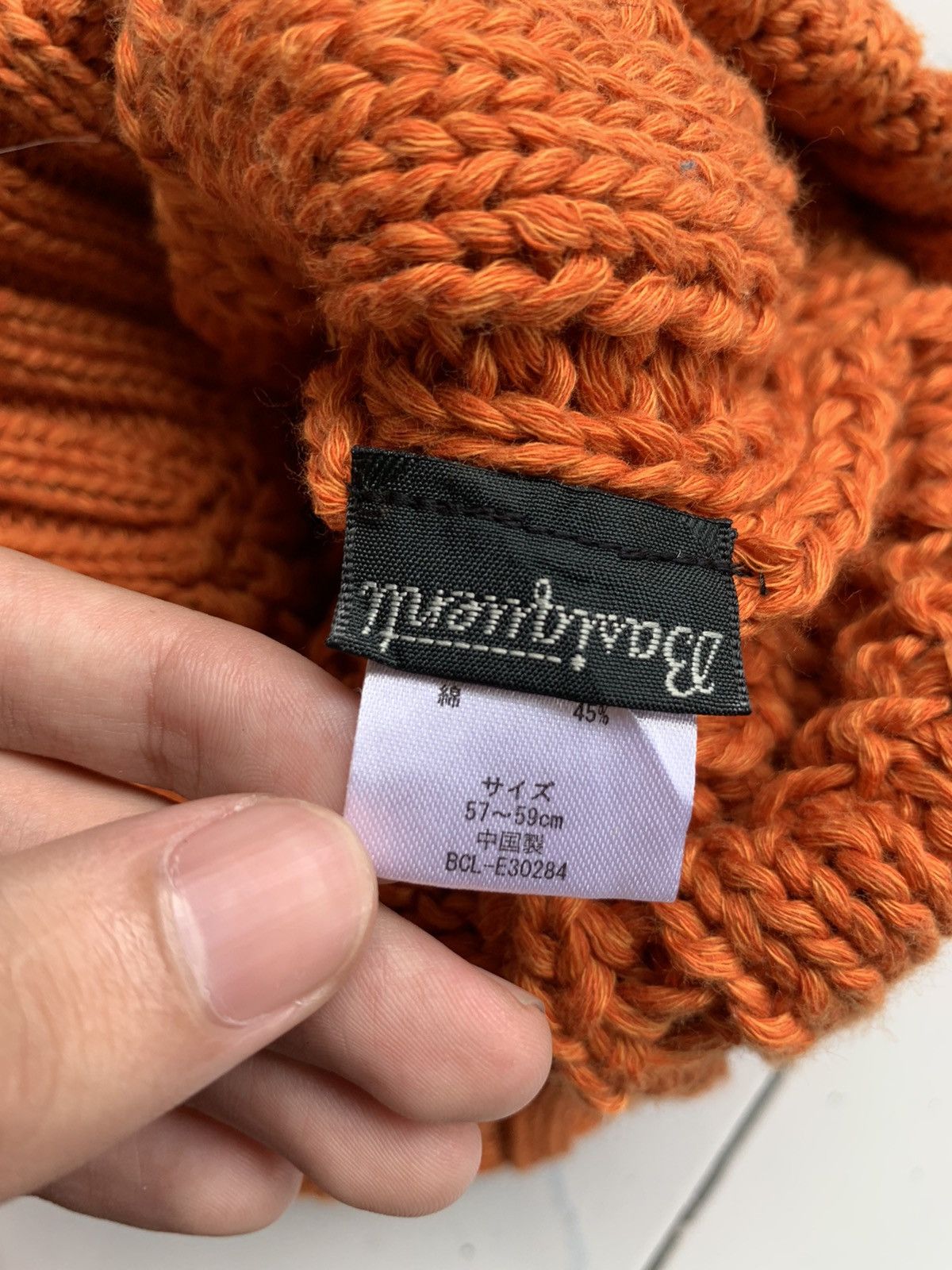 Japanese Brand × Kapital × Vintage Knitted Crochet Basiquent Winter Beanie Hats🧶 Size ONE SIZE - 10 Thumbnail