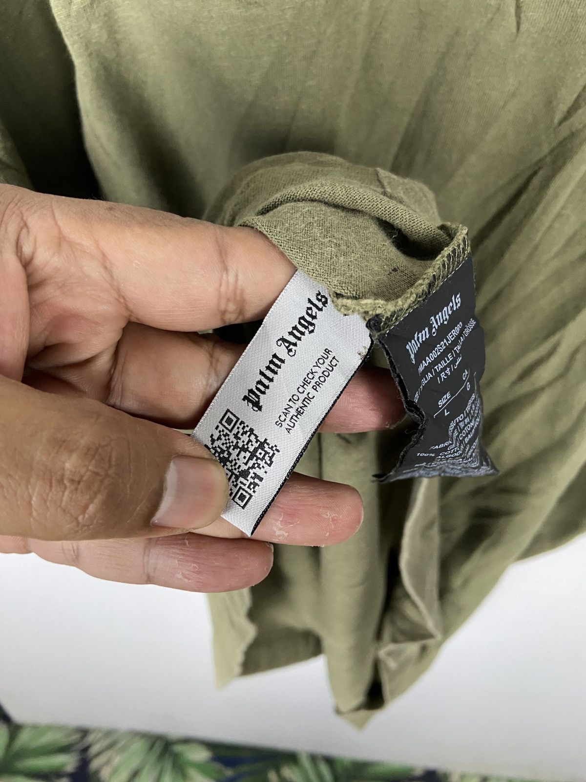 Palm Angels PALM ANGEL BIG LOGO Size US L / EU 52-54 / 3 - 5 Thumbnail