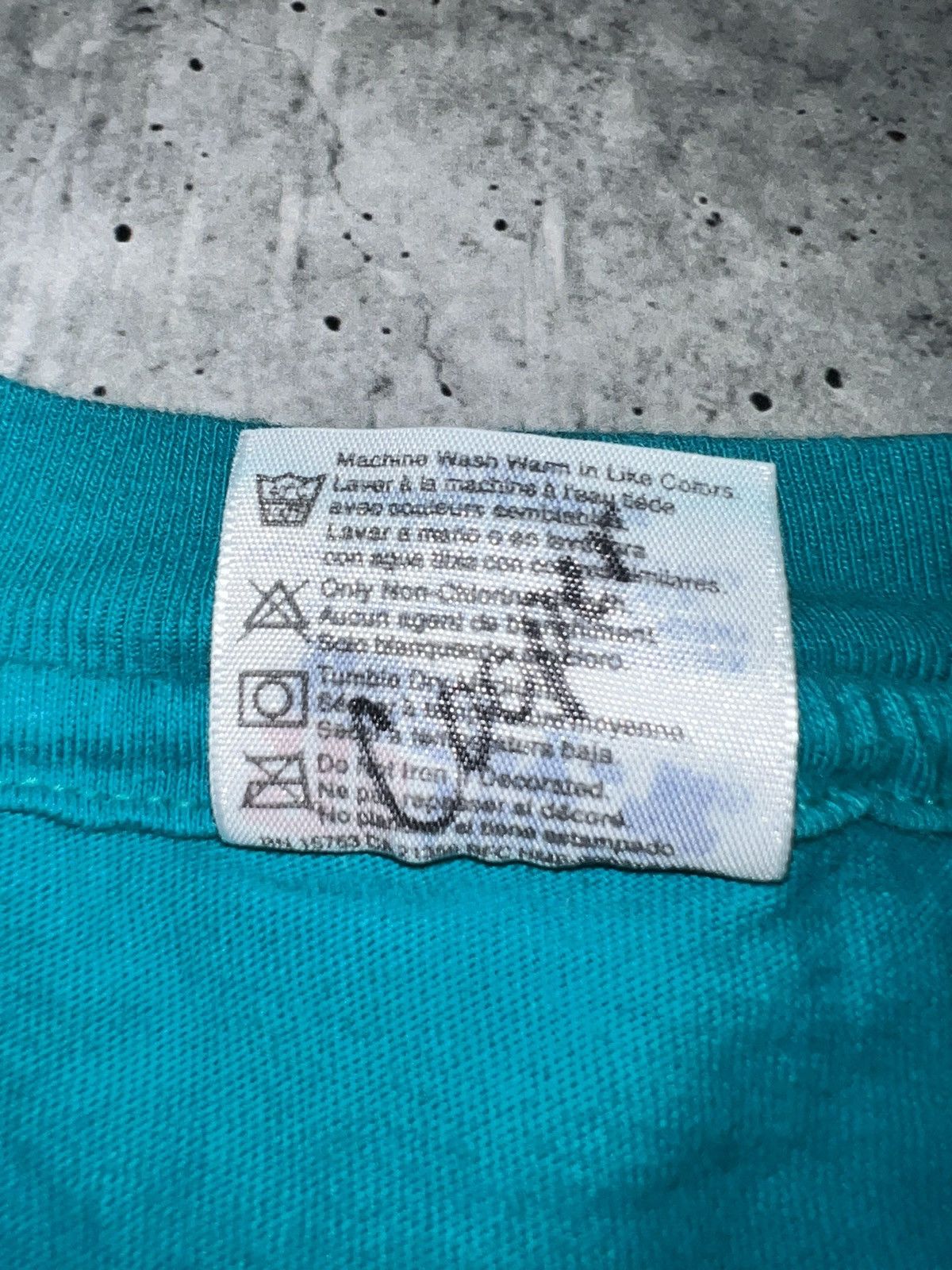 Other Vintage 90s Camp Rainbow Graphic Tee Size US XL / EU 56 / 4 - 4 Thumbnail