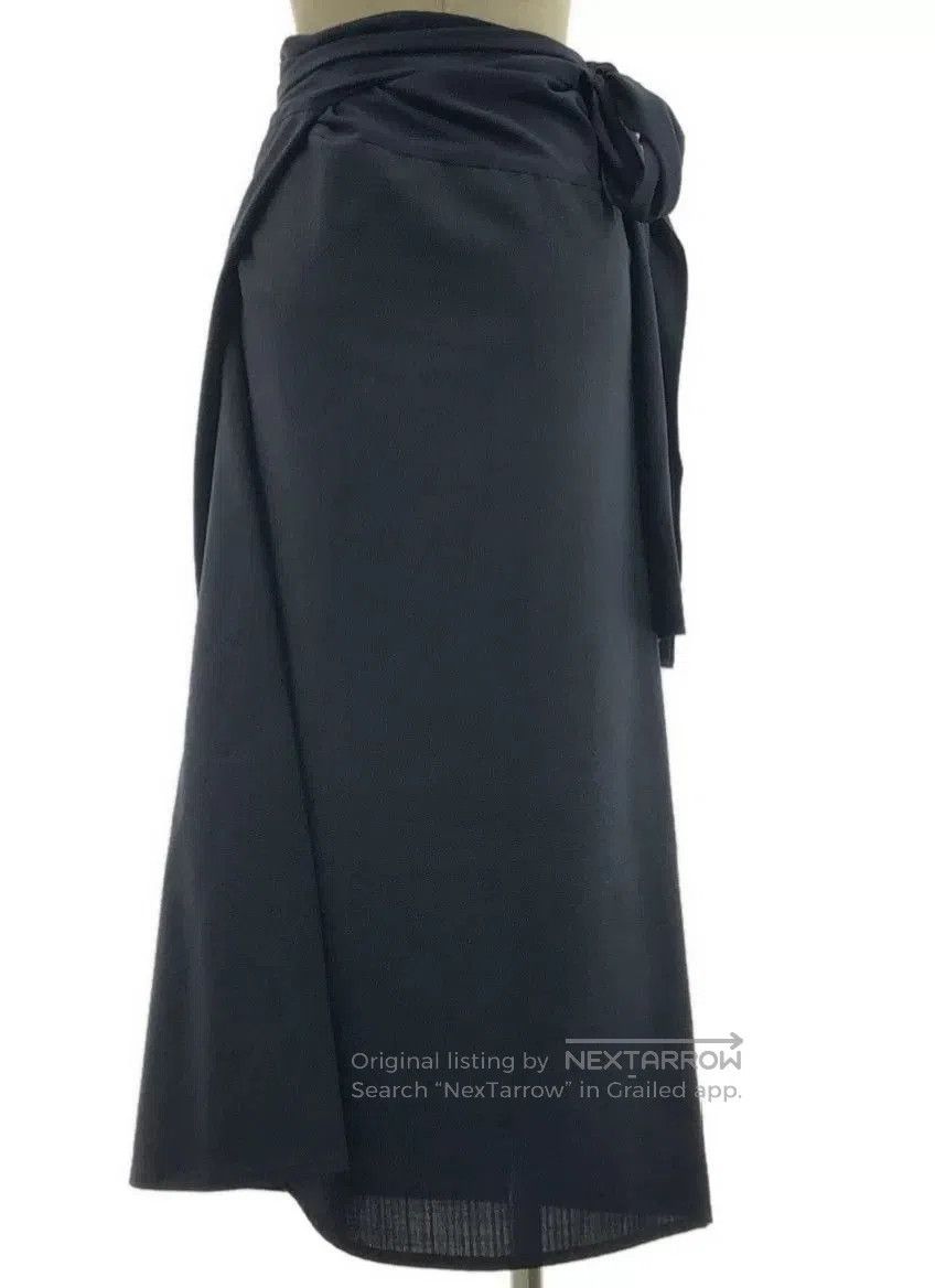 Yohji Yamamoto Yohji Yamamoto Noir Striped Long Dress. Size 22" - 2 Thumbnail