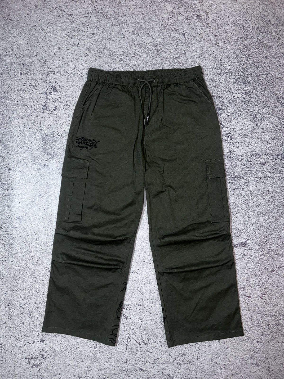 Ed Hardy Ed Hardy x Urban Outfitters Dragon Cargo Pants Size US 28 / EU 44 - 2 Thumbnail