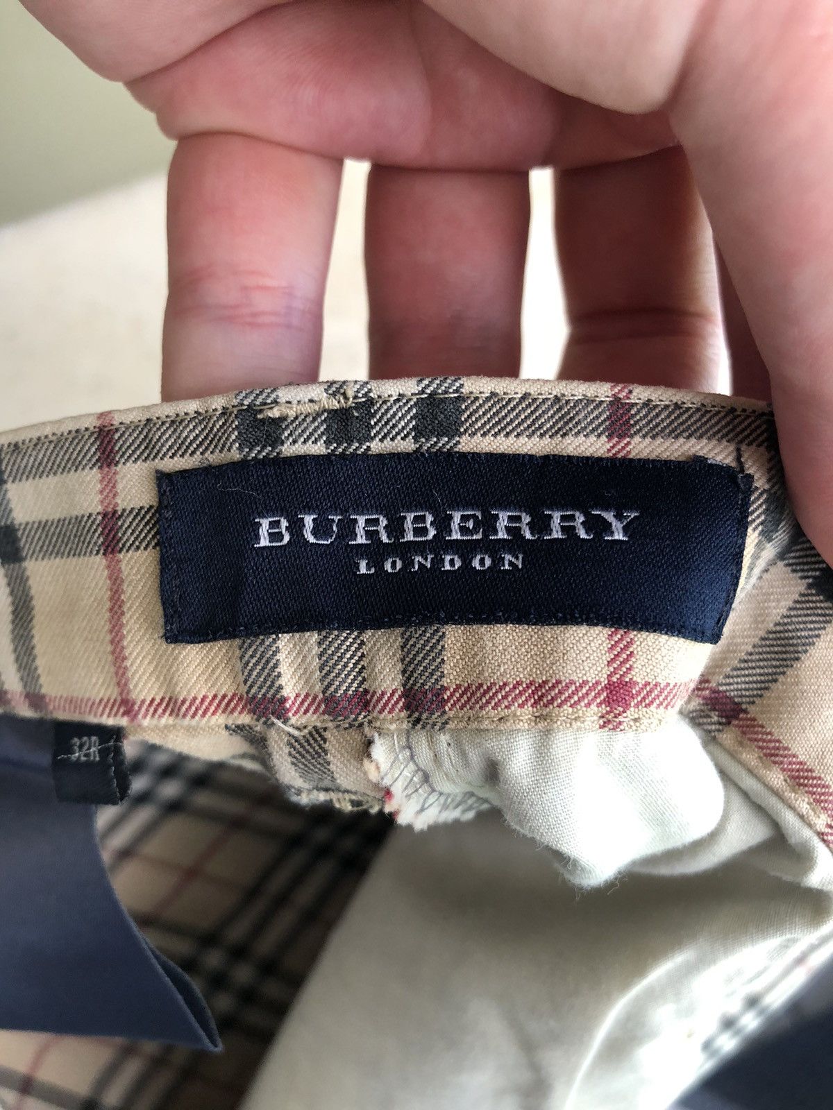 Burberry Checkered Shorts Size US 30 / EU 46 - 12 Thumbnail