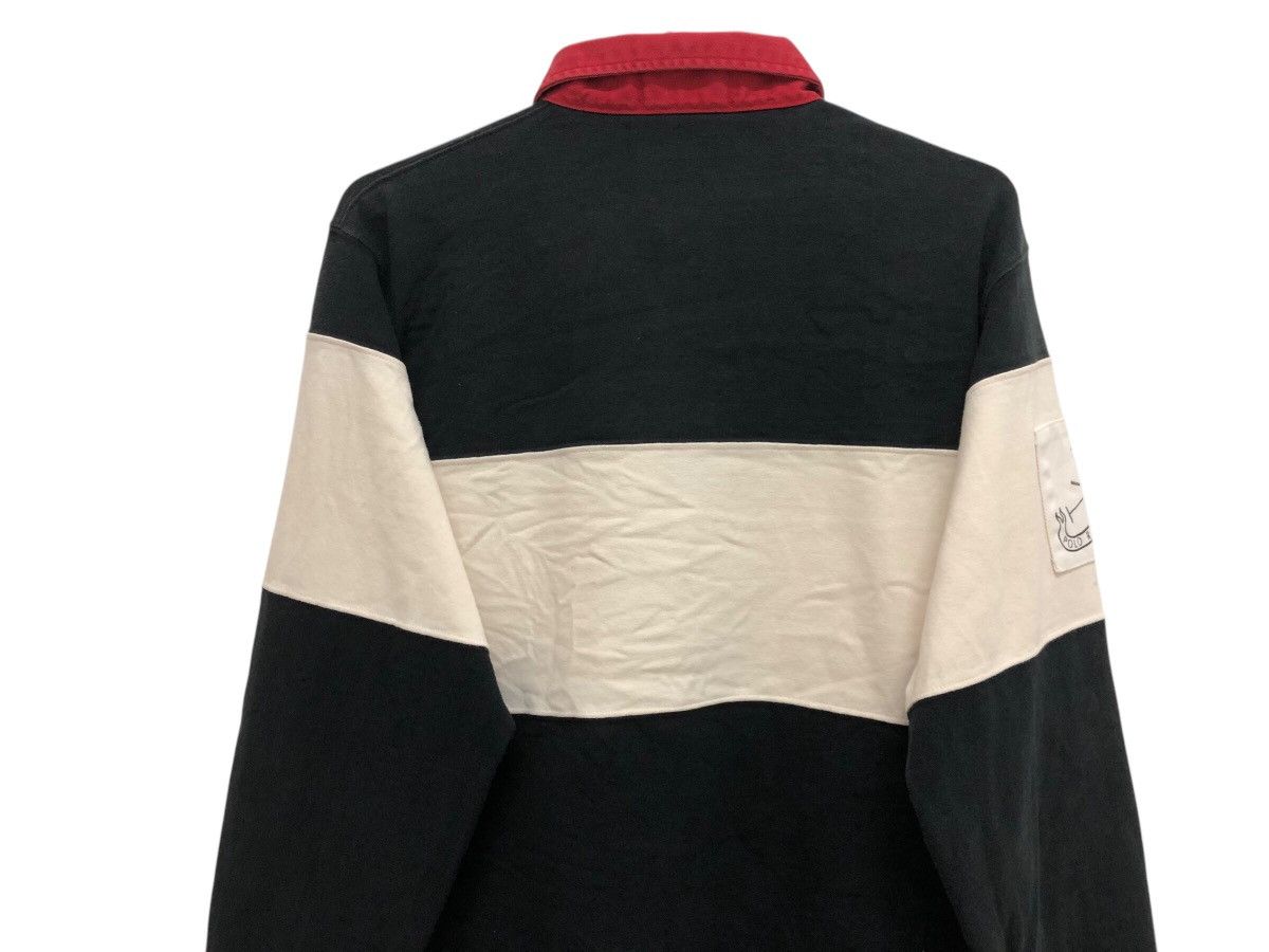 Polo Ralph Lauren 90s 🔥 POLO RUGBY TRICOLOUR SLEEVE PATCH LOGO Size US L / EU 52-54 / 3 - 9 Thumbnail