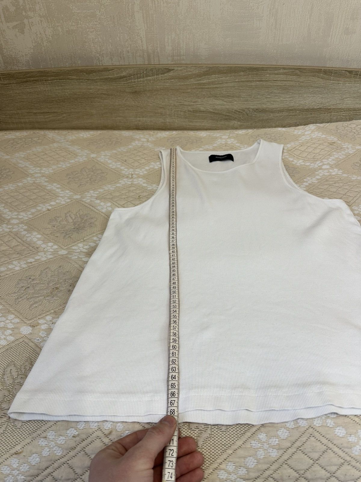 Represent Clo. 🔥 Represent White Ribbed Sleeveless T Shirt Tank Top Size US S / EU 44-46 / 1 - 9 Thumbnail