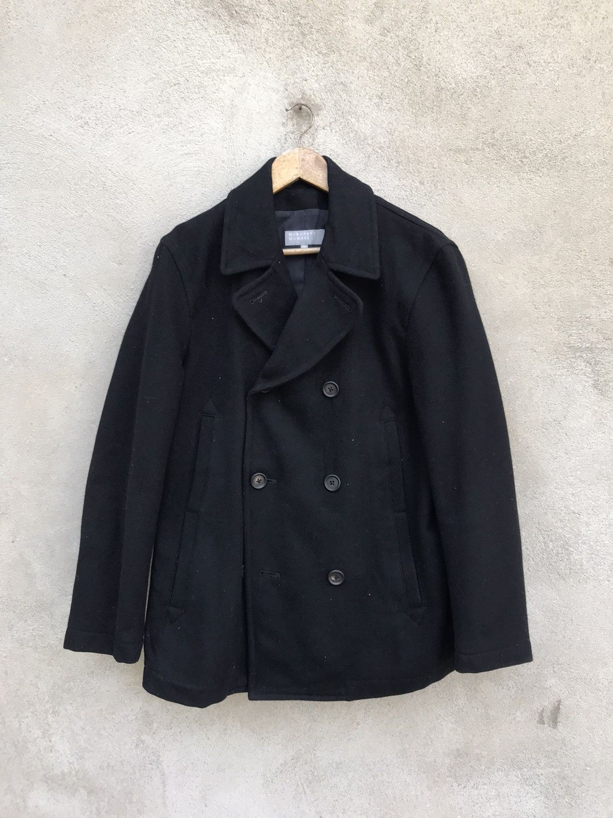 Margaret Howell MARGARET HOWELL DOUBLE COLLAR WOOL JACKET Size US L / EU 52-54 / 3 - 4 Thumbnail