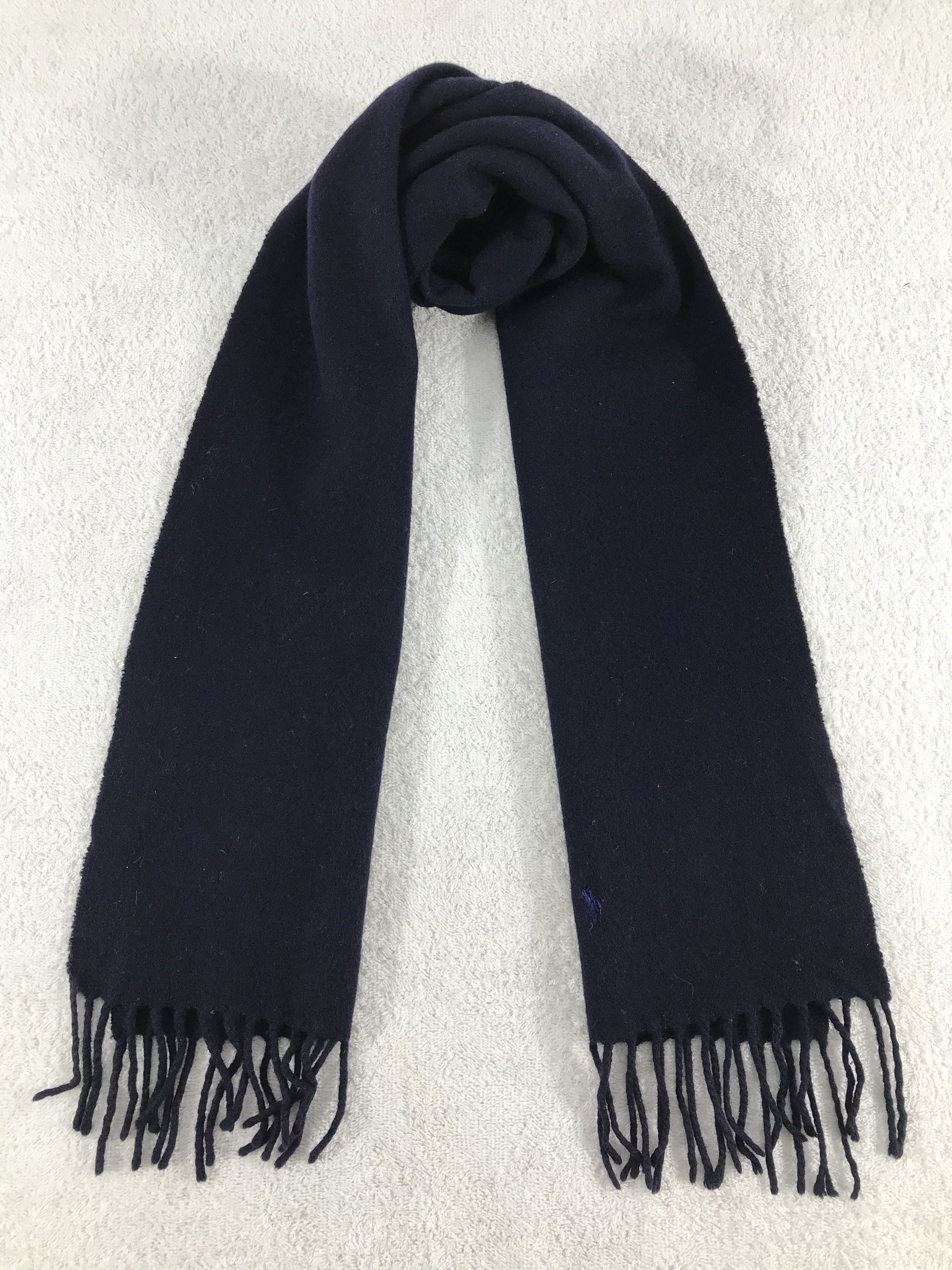 Polo Ralph Lauren × Vintage Polo Ralph Lauren Scarf / Muffler / Neckwear - WW1501 Size ONE SIZE - 1 Thumbnail