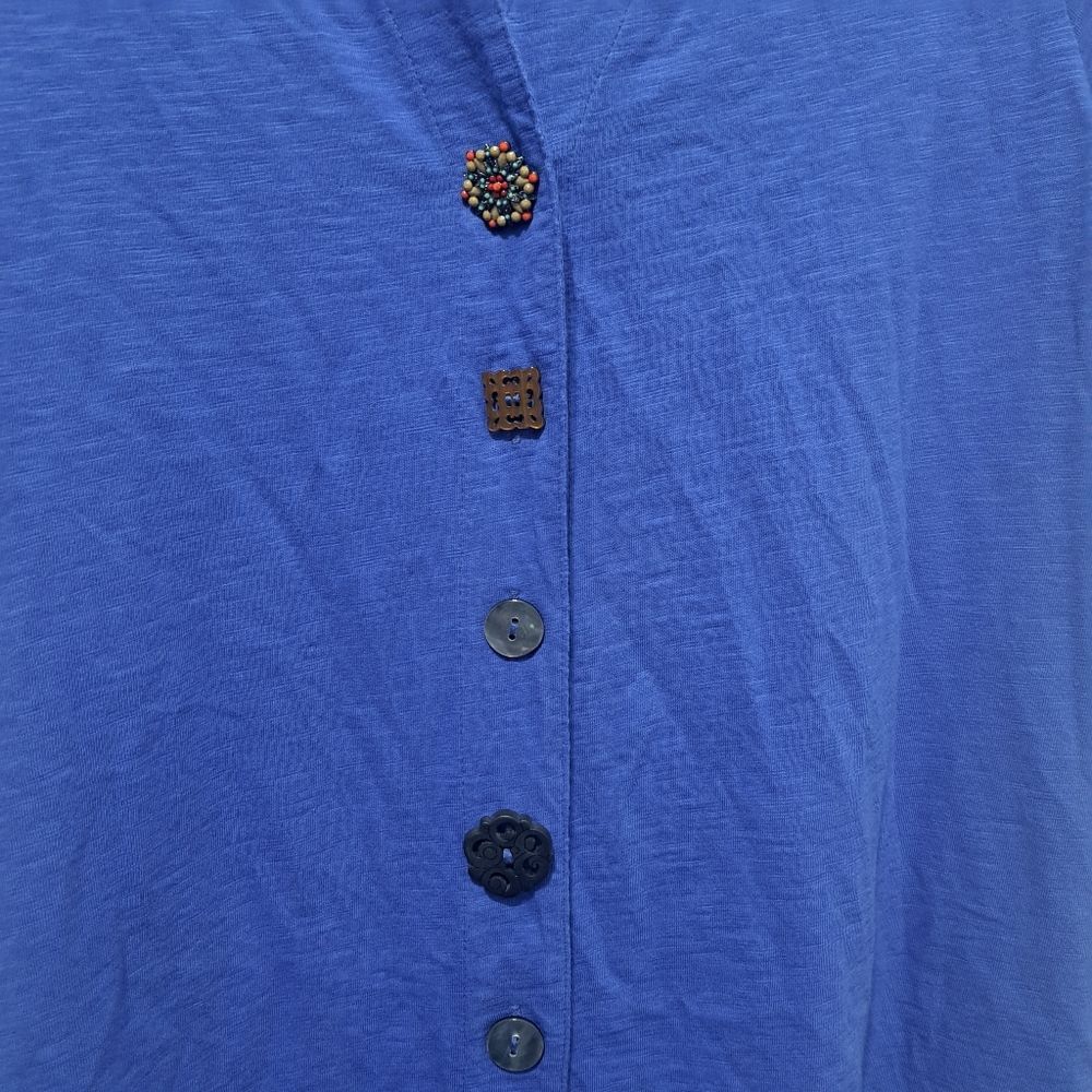 Other Soft Sorroundings Danielle Mixed Button Placket Trapezoid He Size S / US 4 / IT 40 - 9 Thumbnail