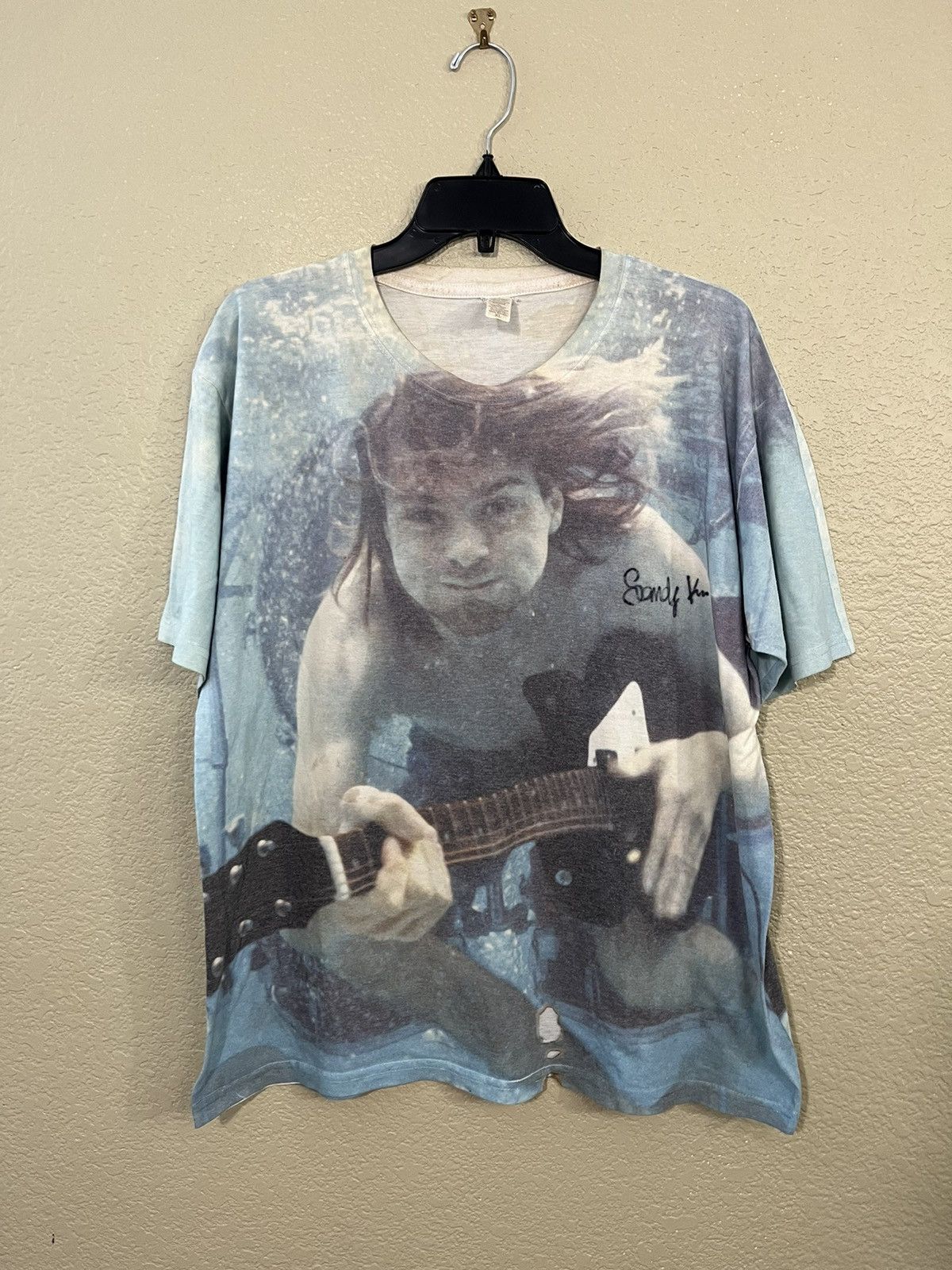 Vintage Vintage Kurt Cobain All Over Print T-shirt XL Size US XL / EU 56 / 4 - 1 Thumbnail